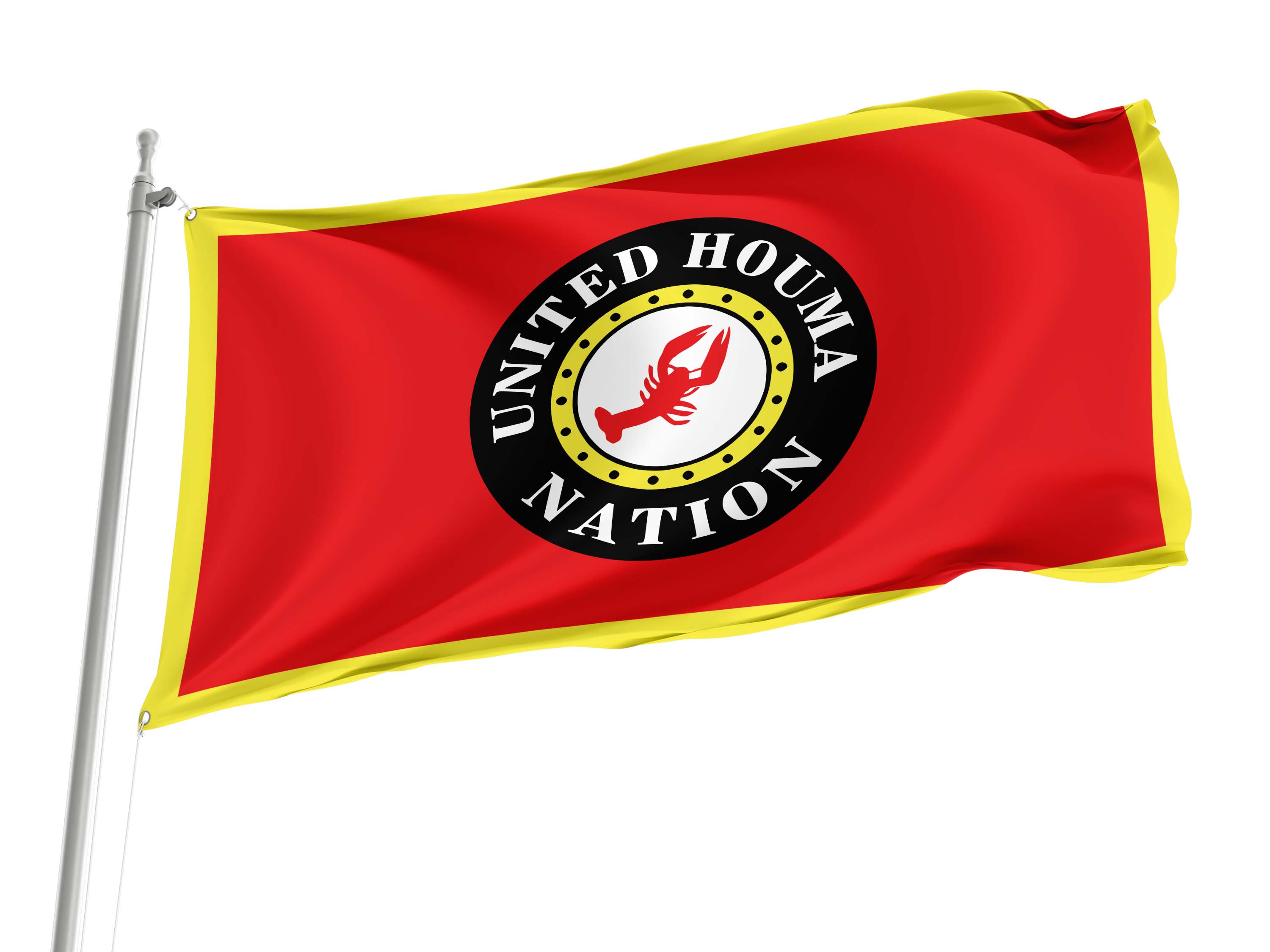 United Houma Nation Flag for Indoor & Outdoor Use