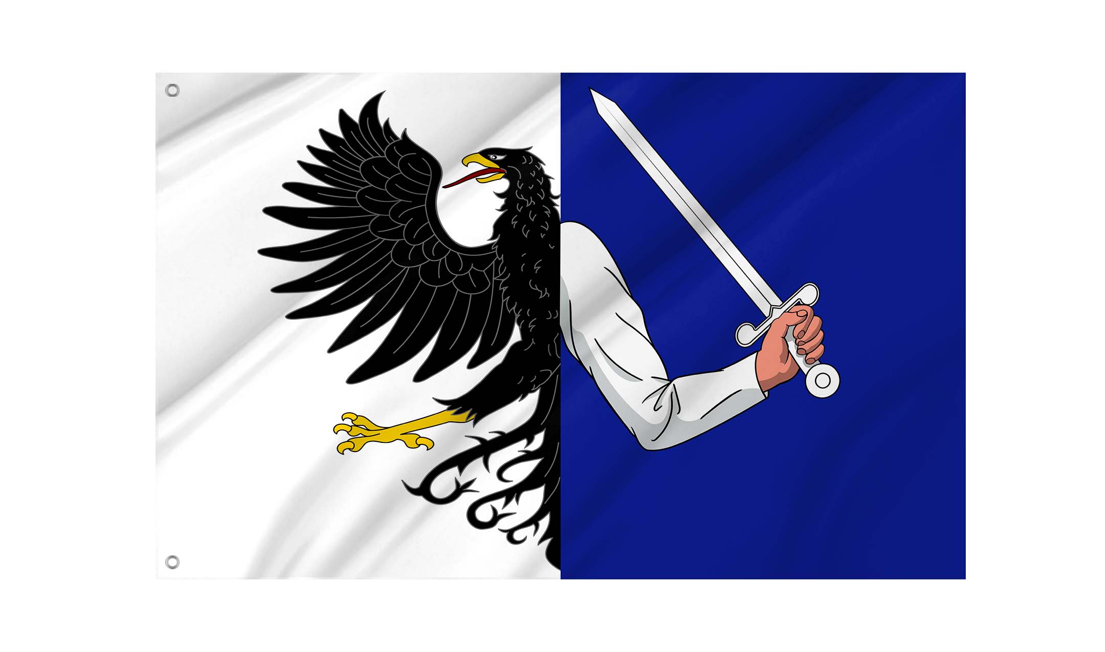 Connaught Flag for Indoor & Outdoor Use