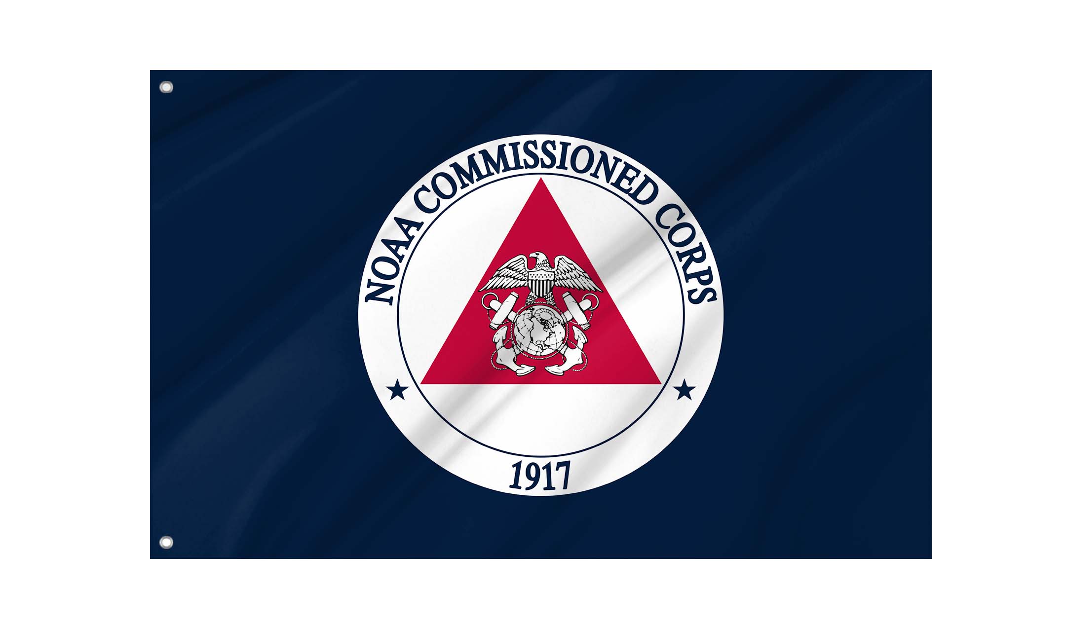 NOAA Commissioned Corps Flag for Indoor & Outdoor Use