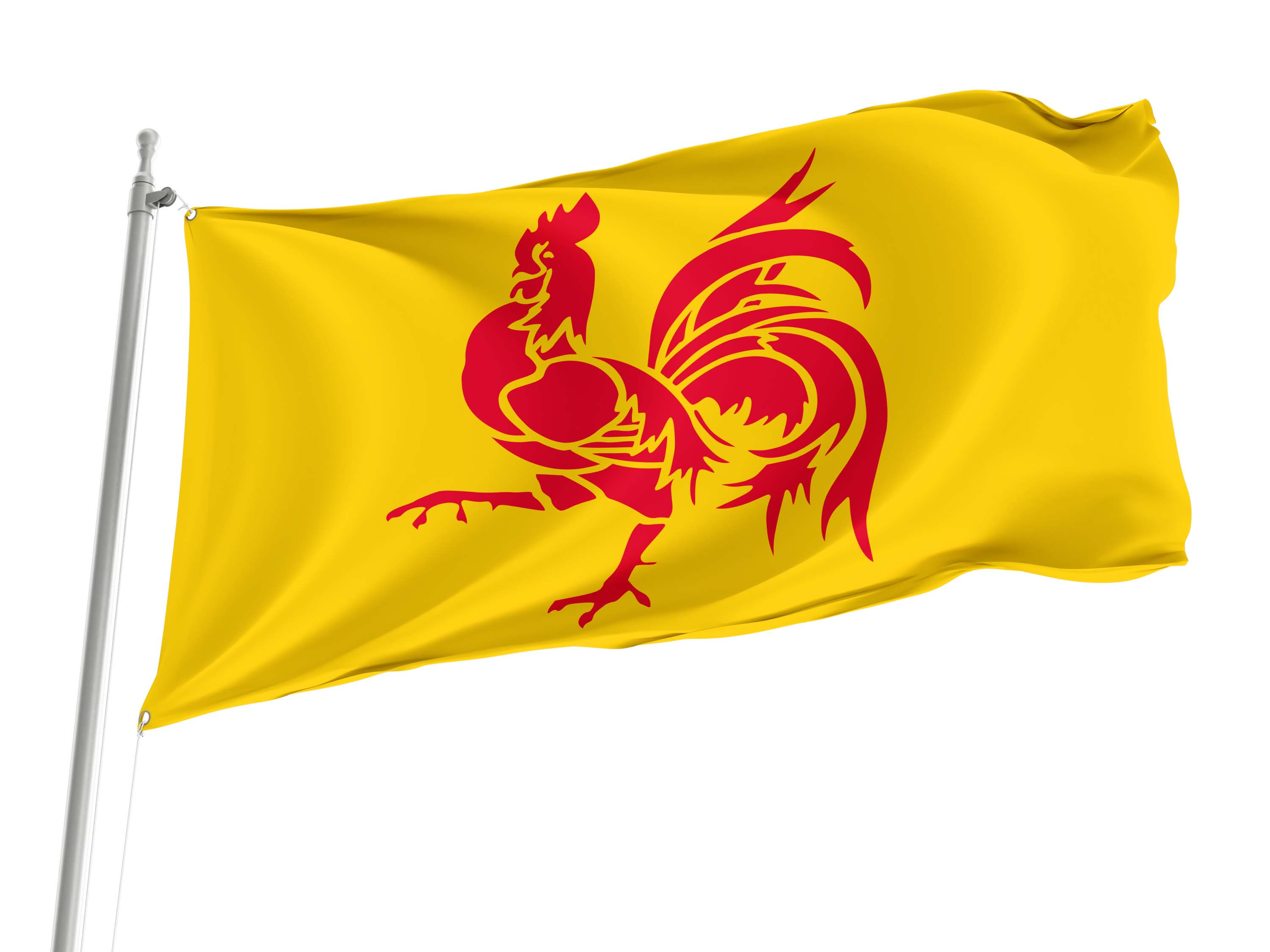 Wallonia Flag for Indoor & Outdoor Use