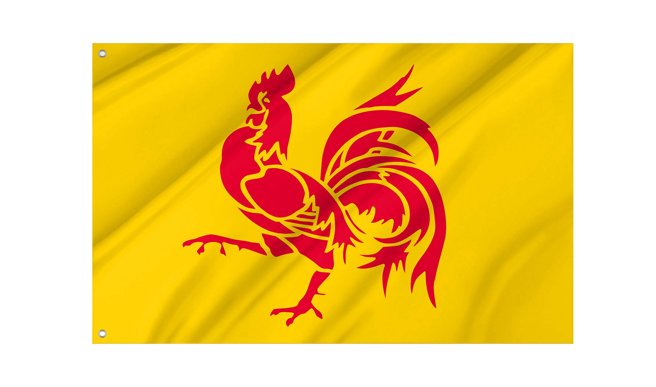 Wallonia Flag for Indoor & Outdoor Use