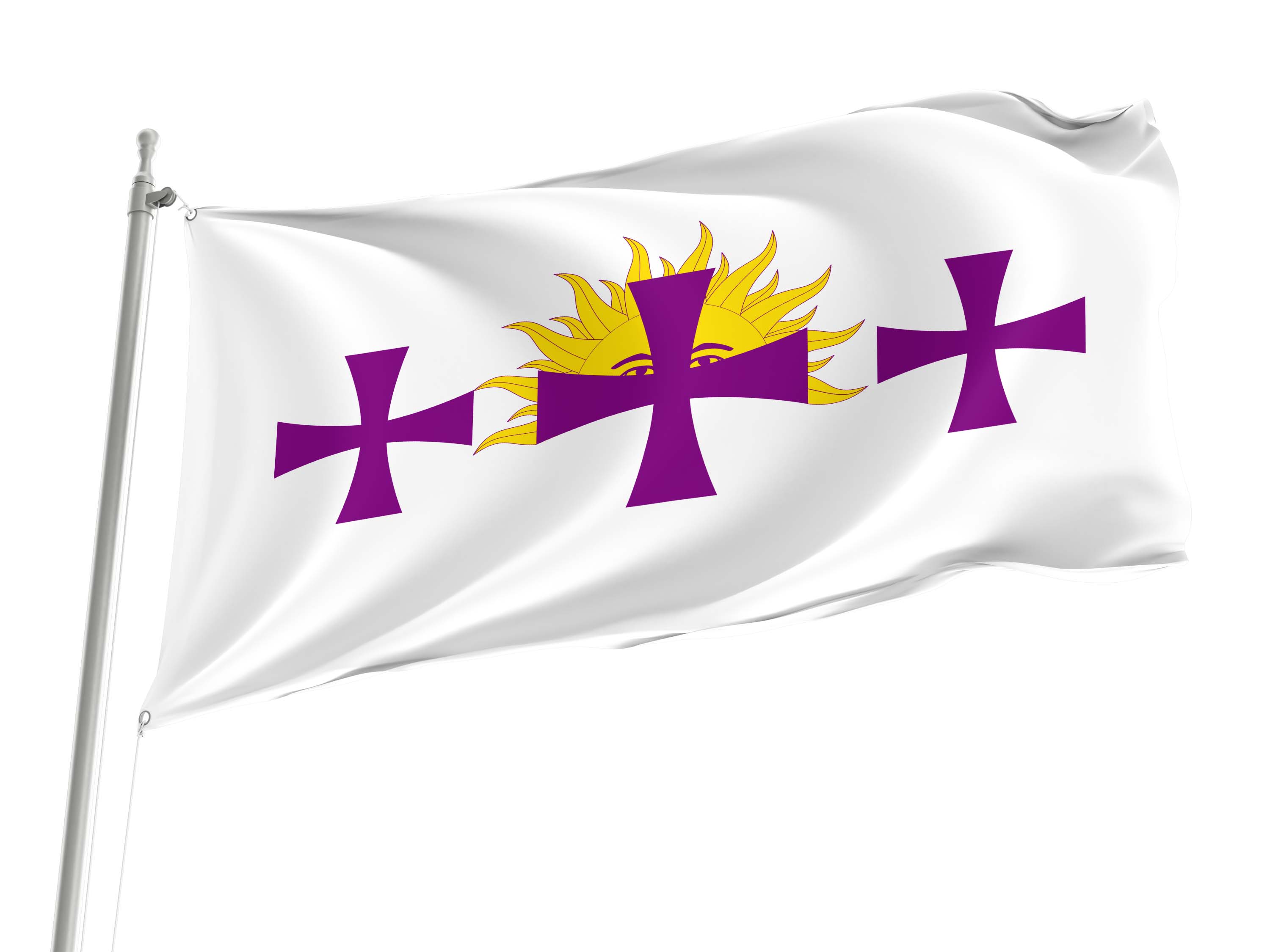 Hispanic People Flag for Indoor & Outdoor Use