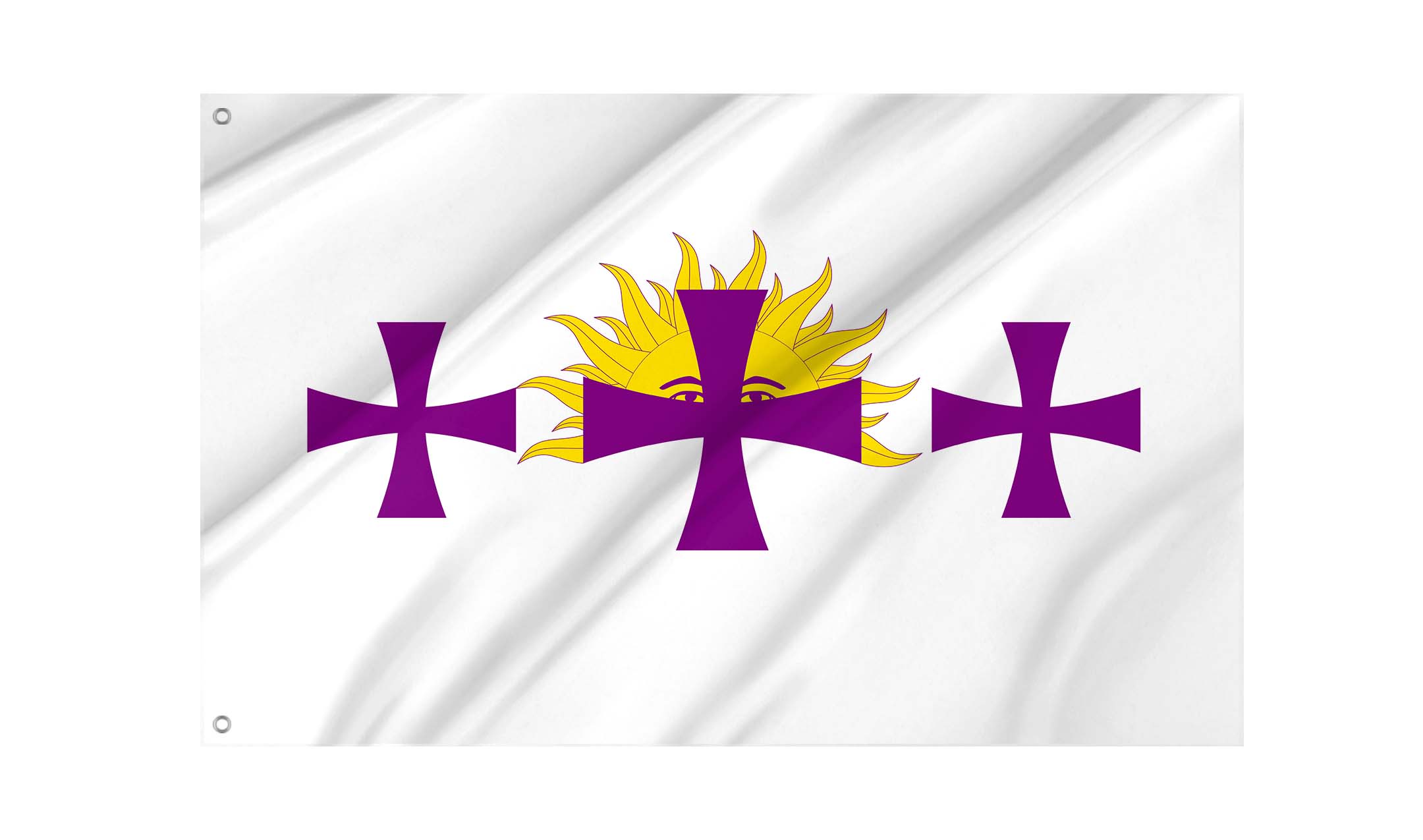 Hispanic People Flag for Indoor & Outdoor Use