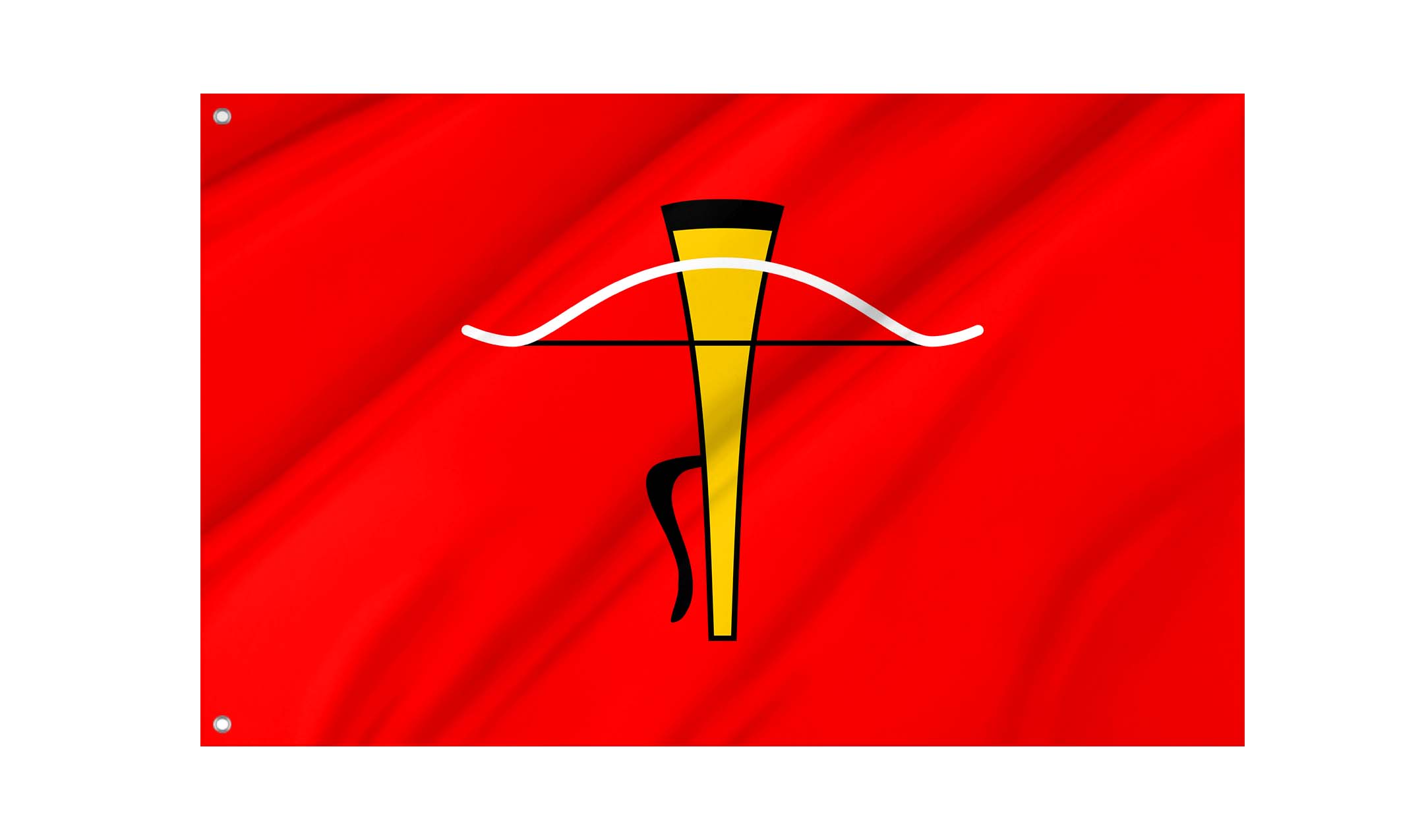 Hafsid Emirate of Béjaïa (1285-1510) Flag for Indoor & Outdoor Use