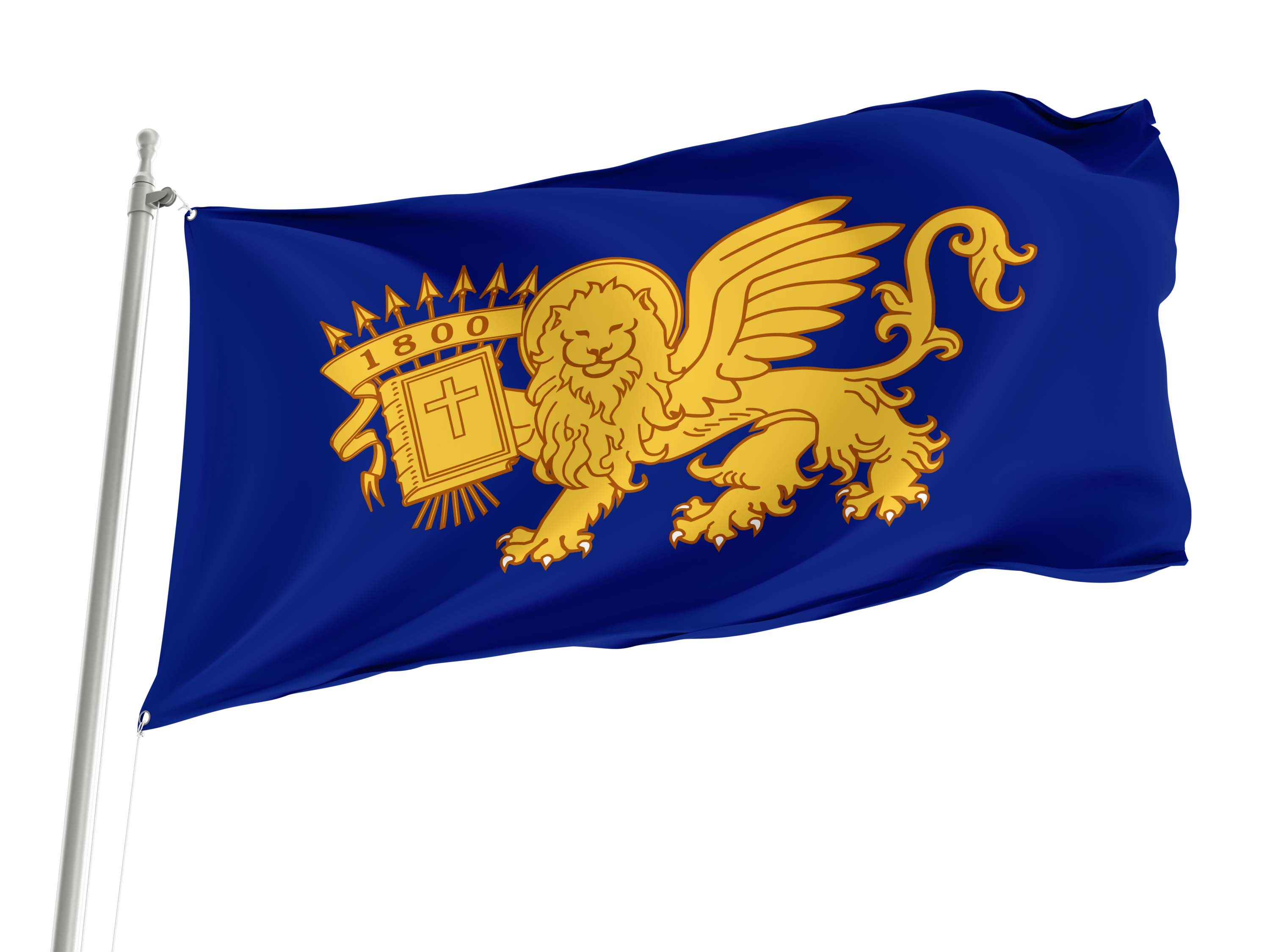Septinsular Republic (1800-1807) Flag for Indoor & Outdoor Use