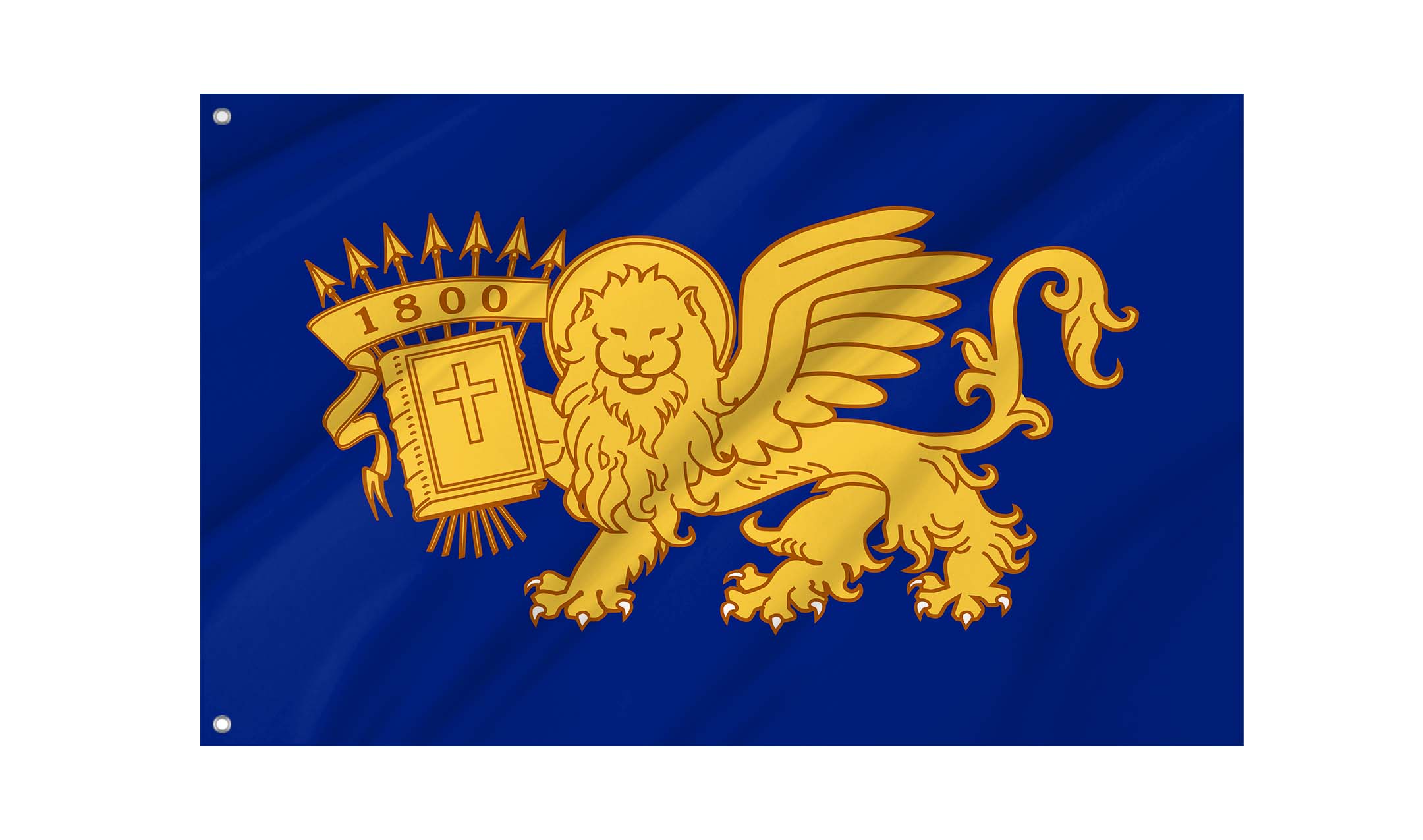 Septinsular Republic (1800-1807) Flag for Indoor & Outdoor Use