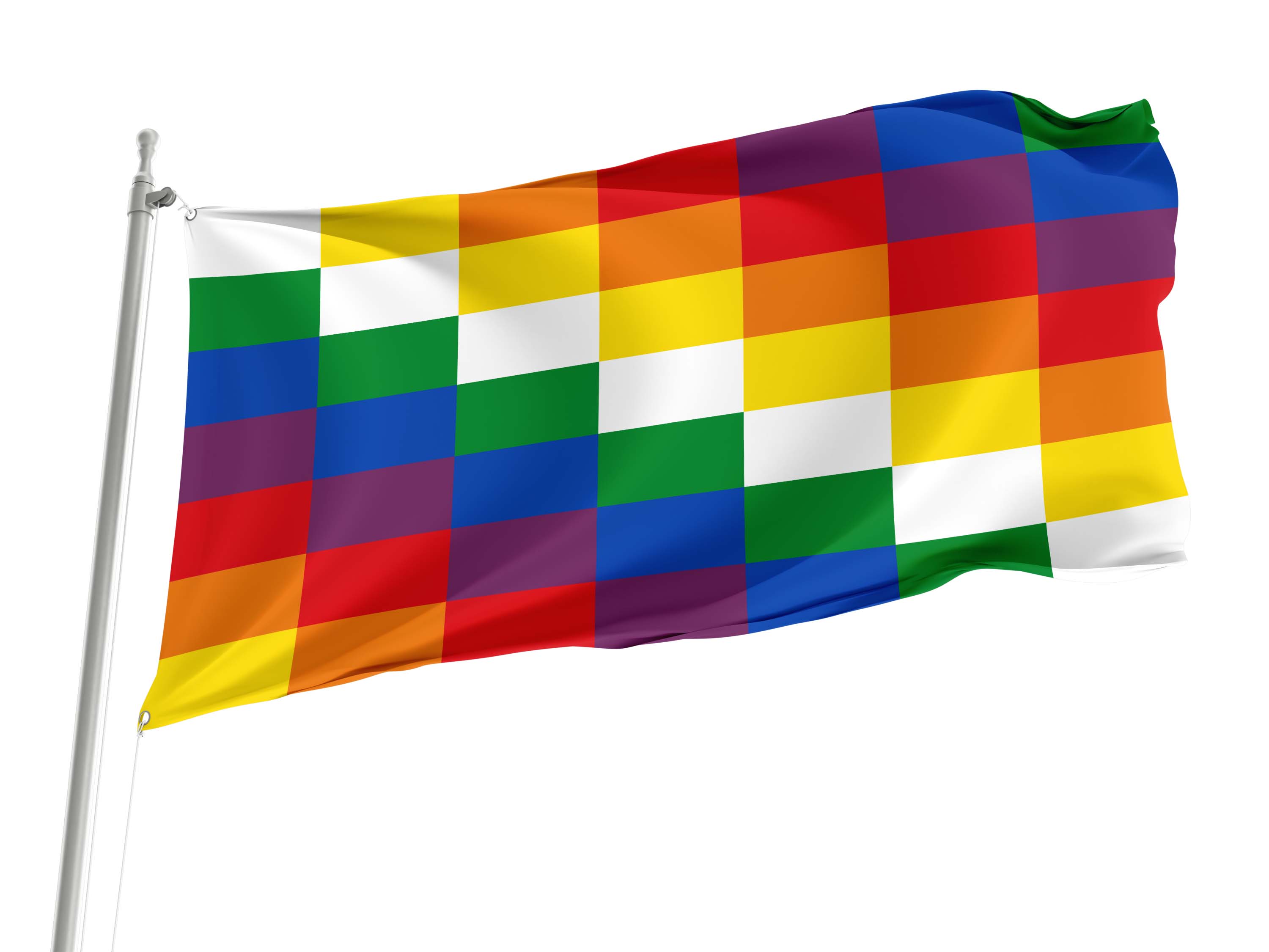 Wiphala Flag for Indoor & Outdoor Use