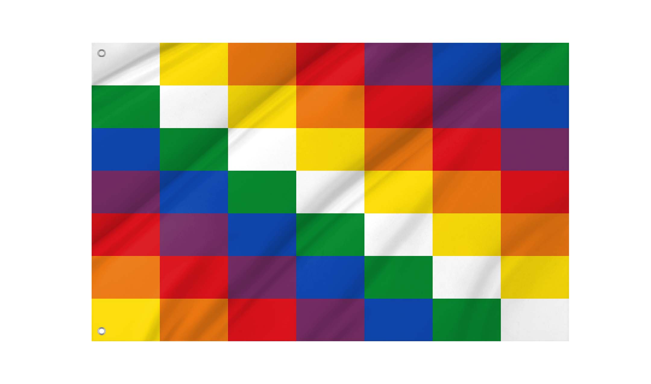 Wiphala Flag for Indoor & Outdoor Use