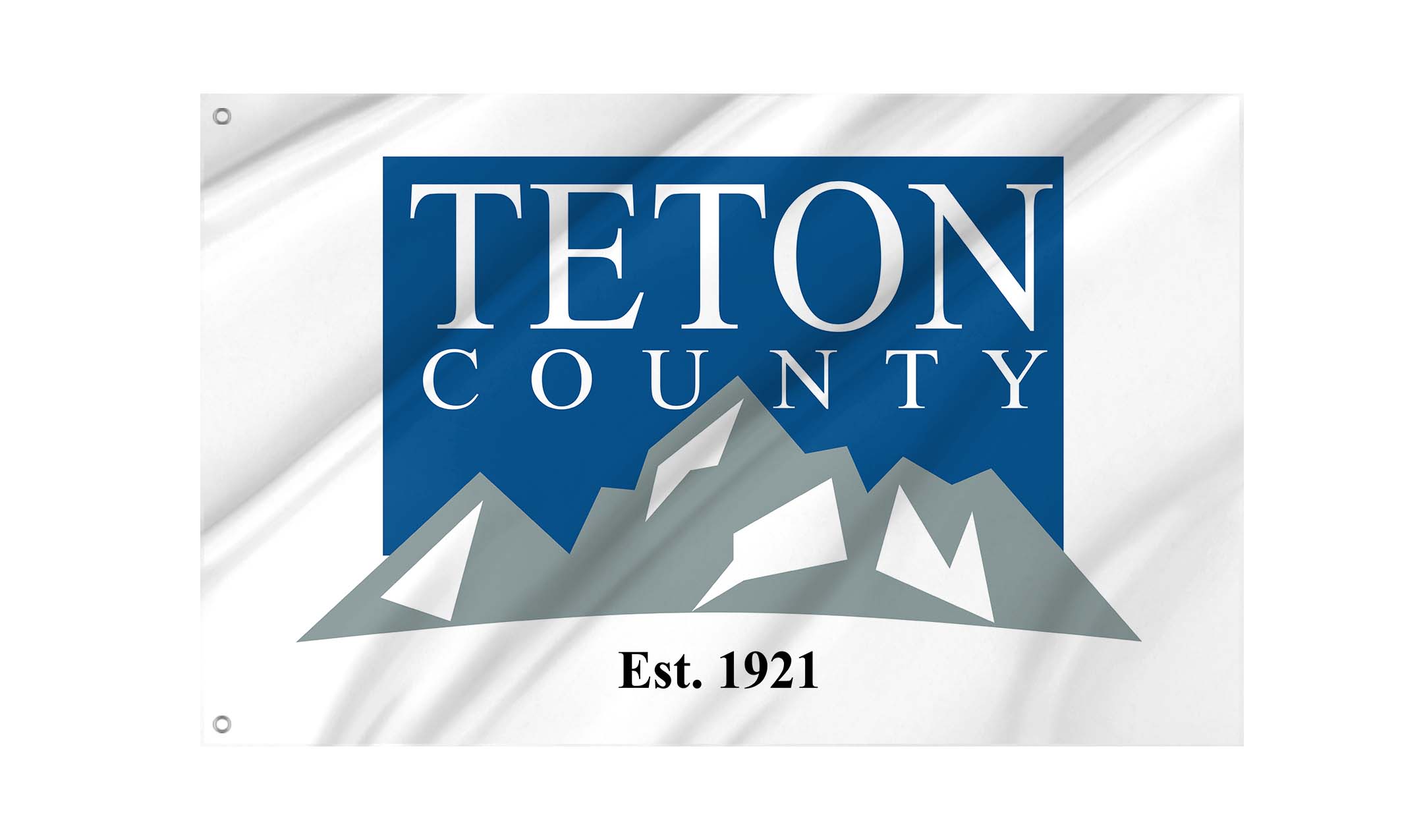 Teton County Flag for Indoor & Outdoor Use