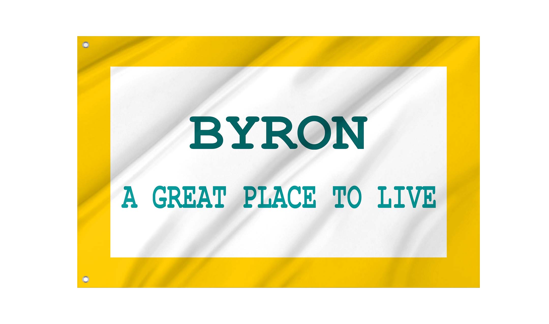 Byron Flag for Indoor & Outdoor Use
