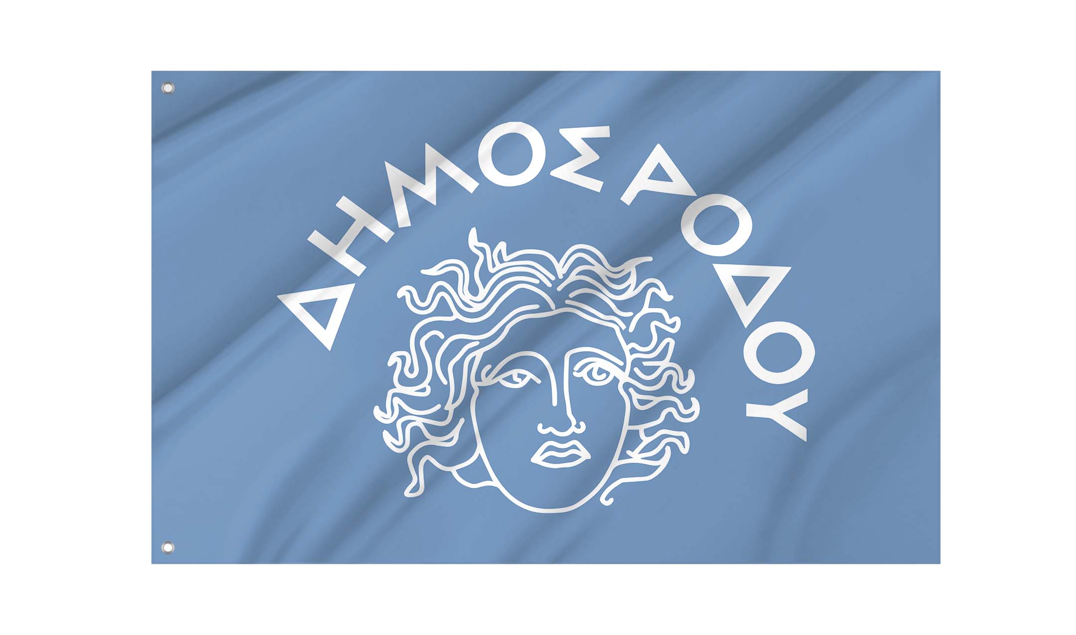 Rhodes (City) Flag for Indoor & Outdoor Use
