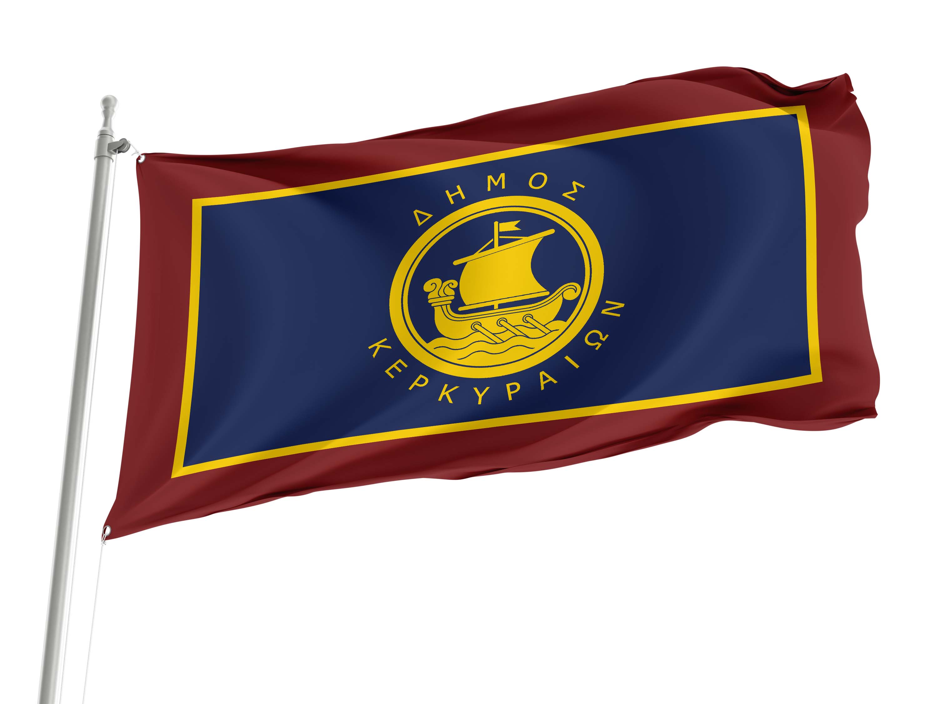 Corfu Flag for Indoor & Outdoor Use