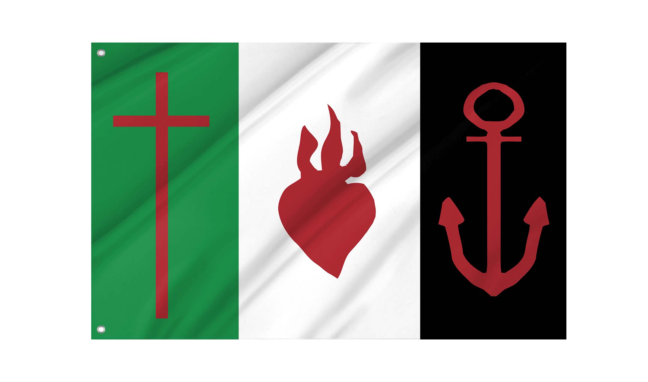 Areopagus of Eastern Continental Greece (1821-1825) Flag for Indoor & Outdoor Use