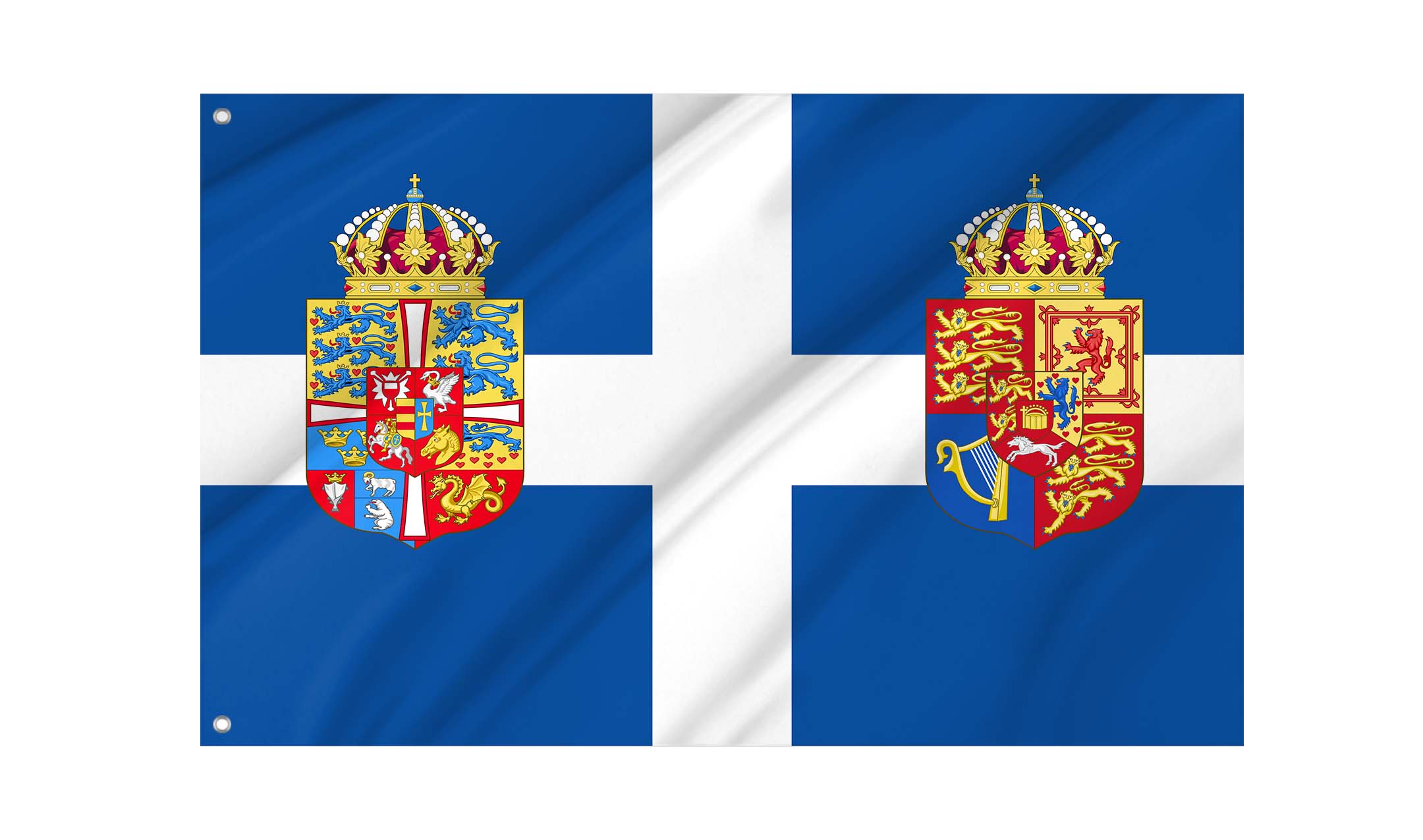 Personal Flag of Queen Frederica of Greece