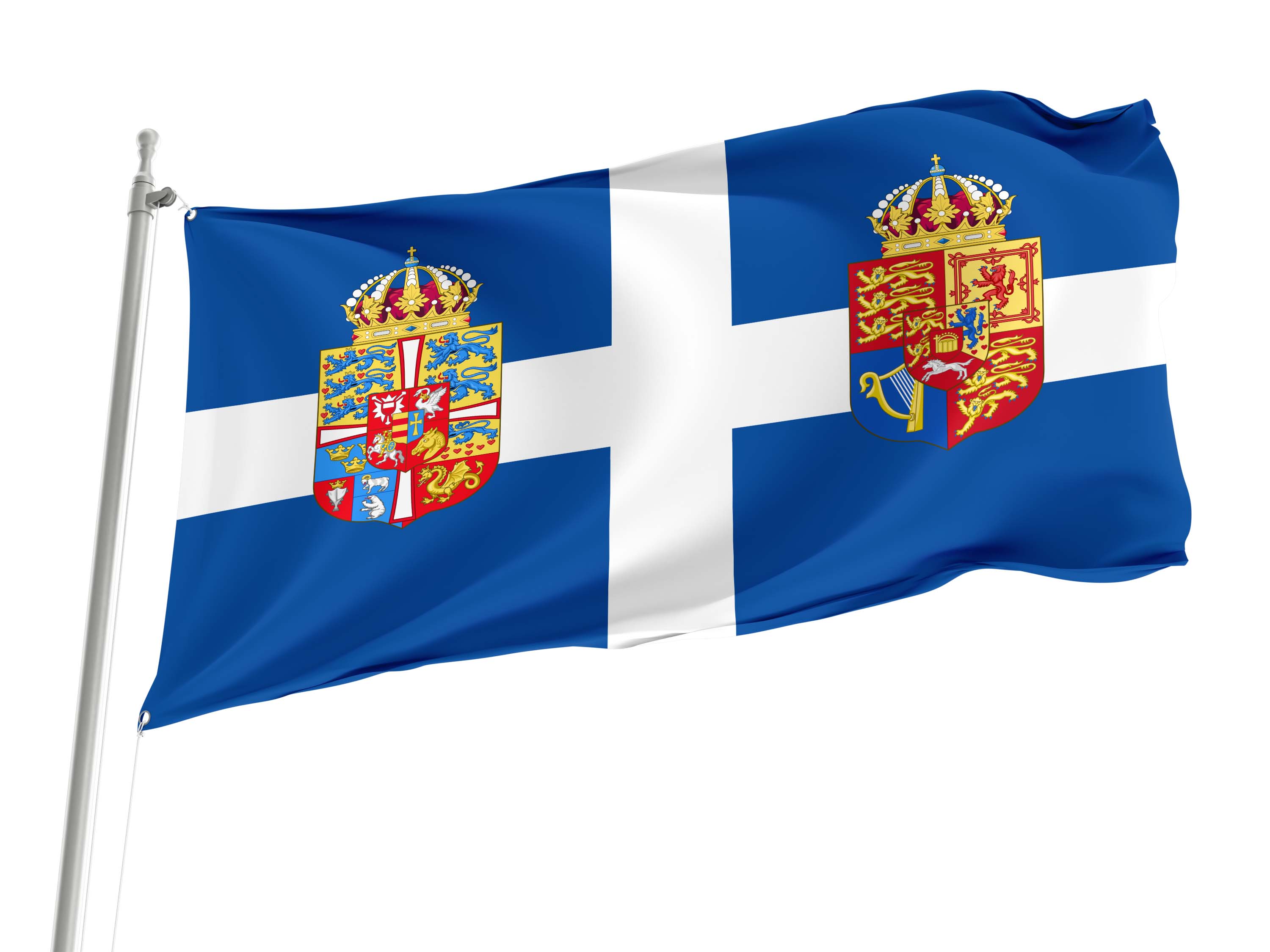 Personal Flag of Queen Frederica of Greece