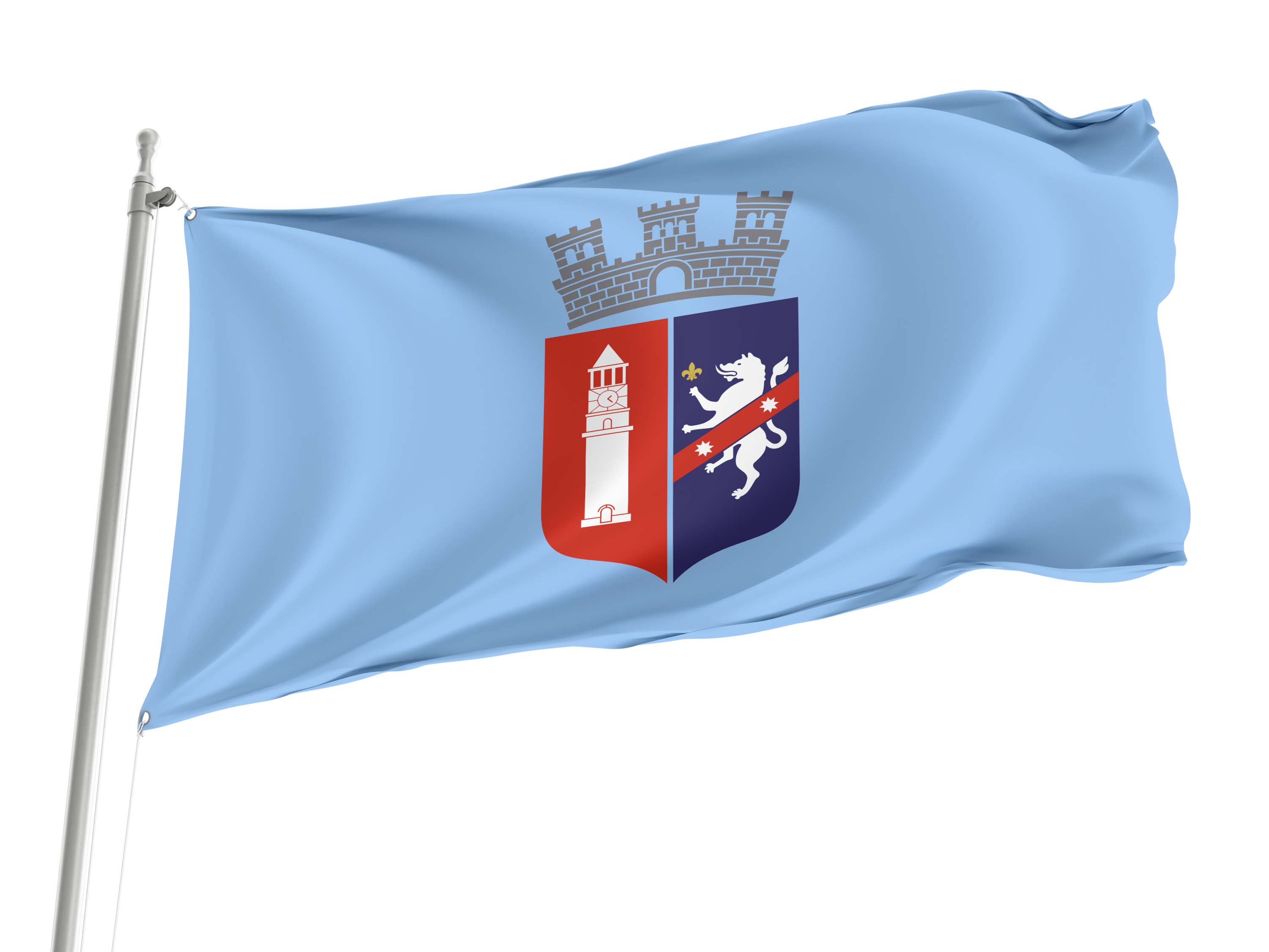 Tirana Flag for Indoor & Outdoor Use