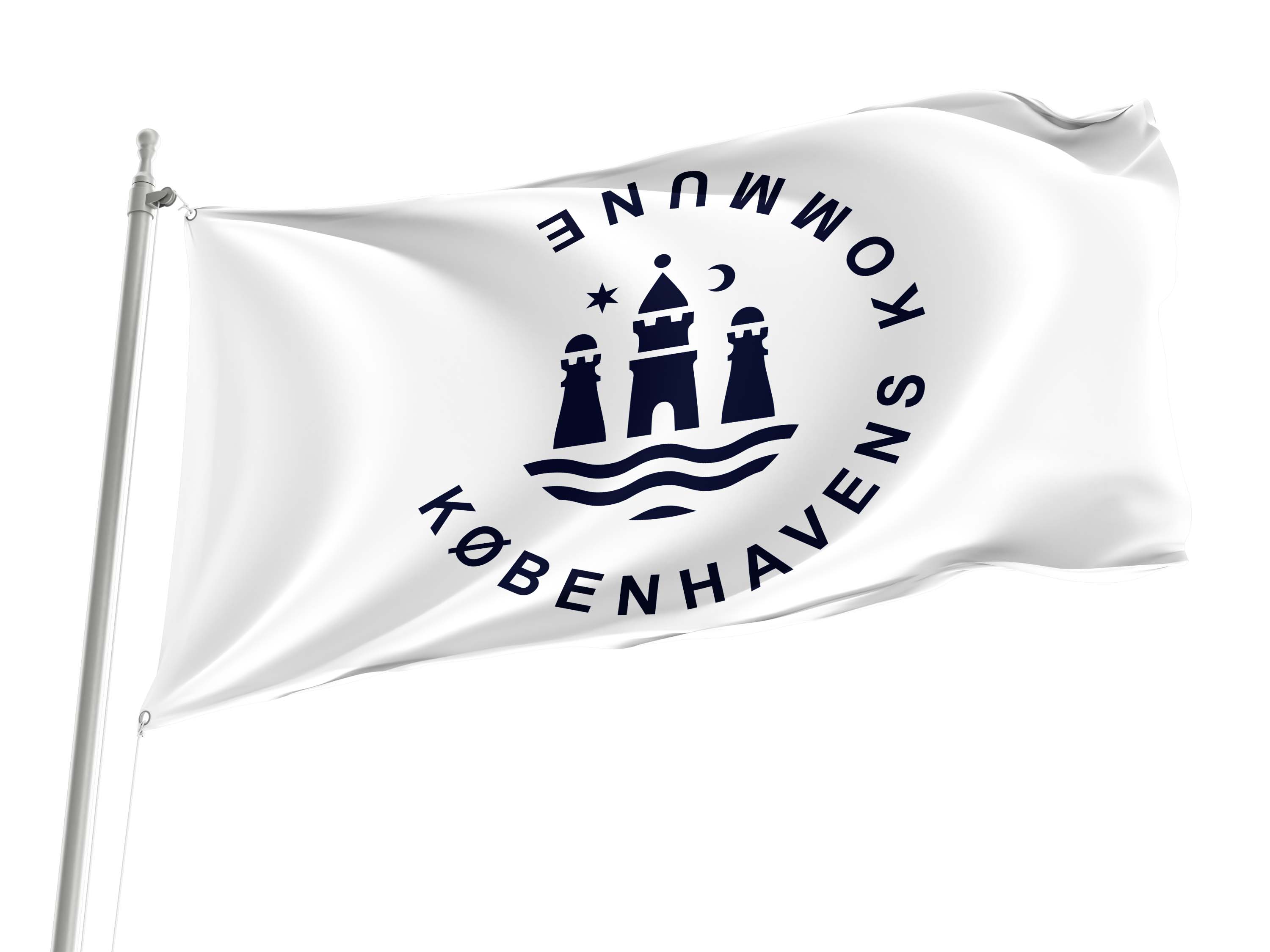 Copenhagen Flag for Indoor & Outdoor Use