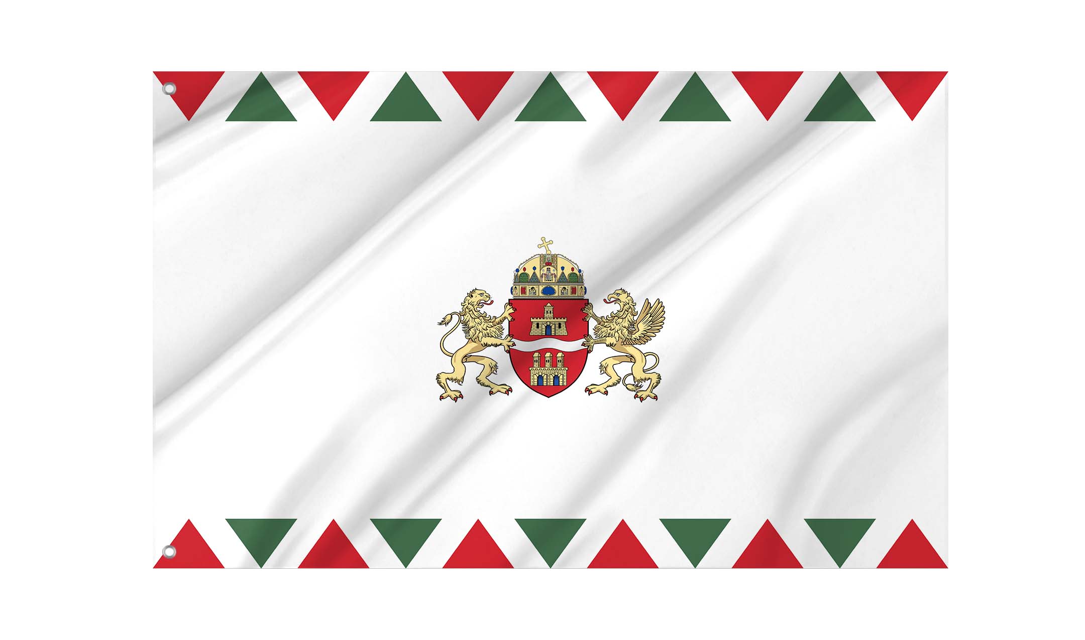 Budapest Flag for Indoor & Outdoor Use