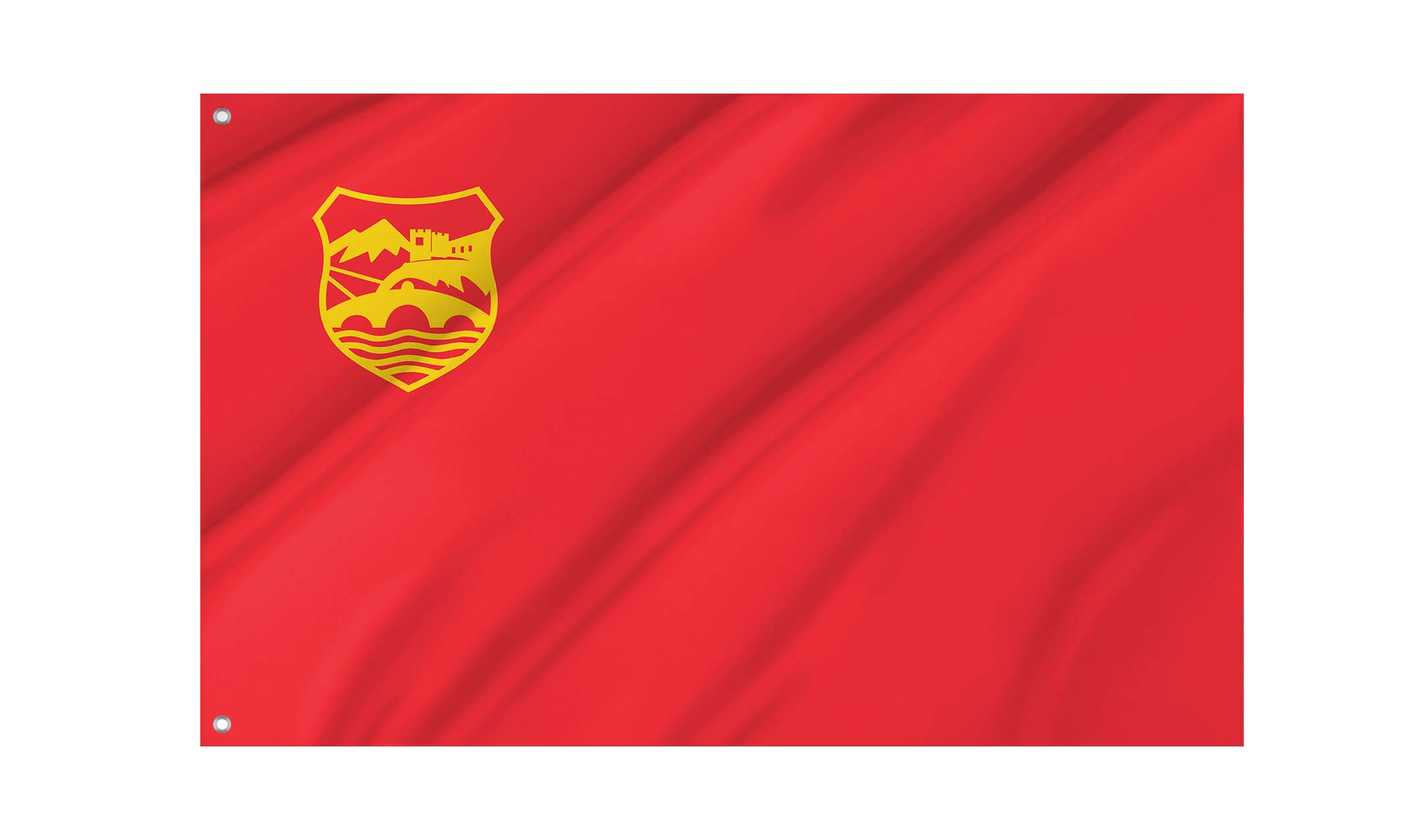 Skopje Flag for Indoor & Outdoor Use