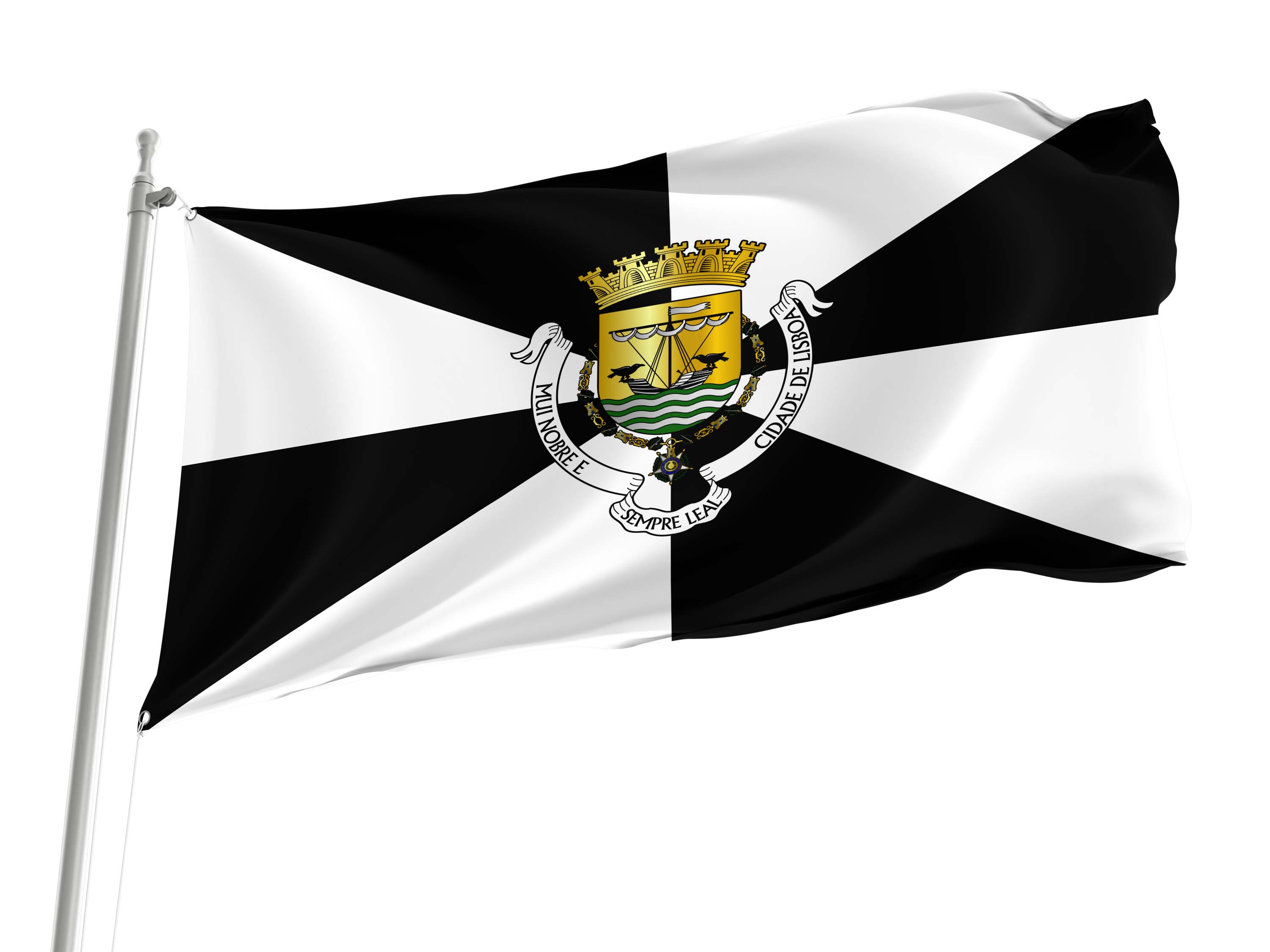 Lisbon Flag for Indoor & Outdoor Use
