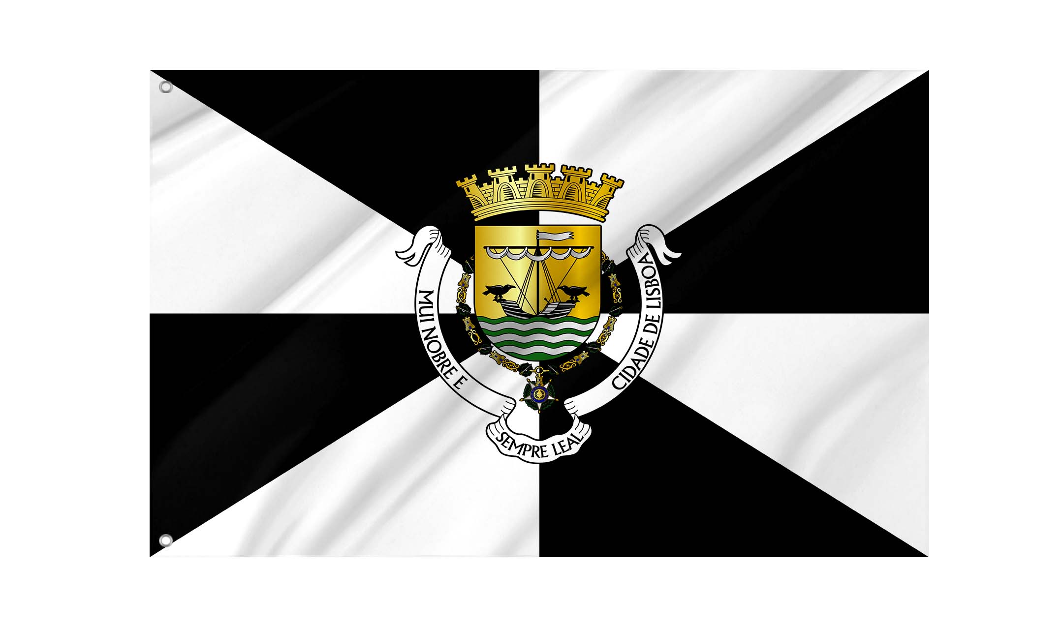 Lisbon Flag for Indoor & Outdoor Use