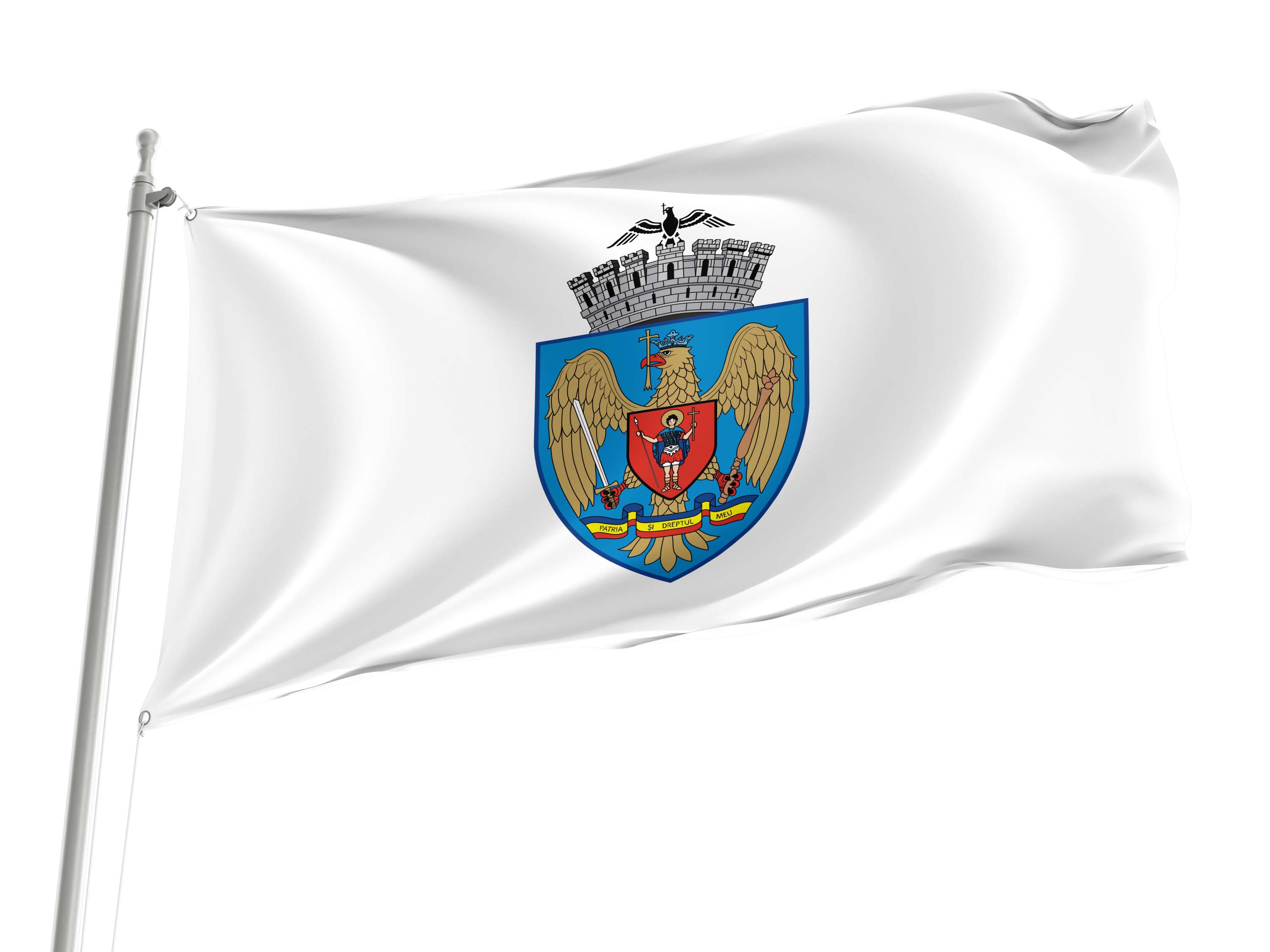 Bucharest Flag for Indoor & Outdoor Use