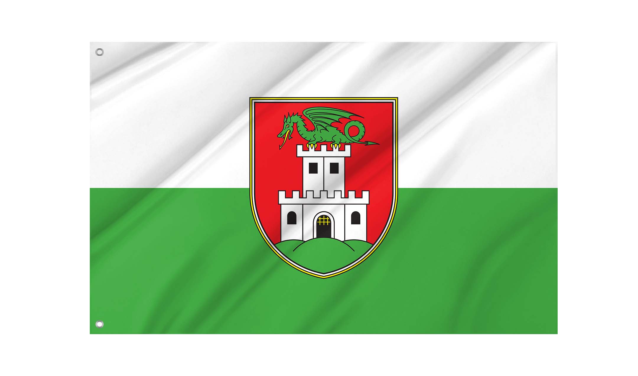 Ljubljana Flag for Indoor & Outdoor Use