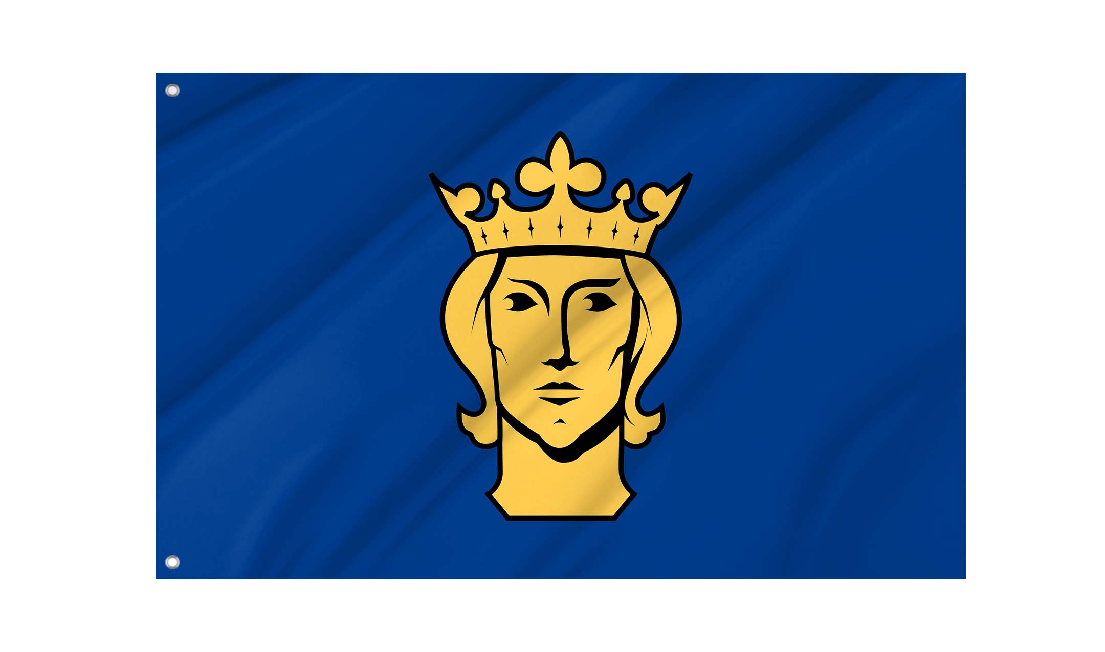 Stockholm Flag for Indoor & Outdoor Use