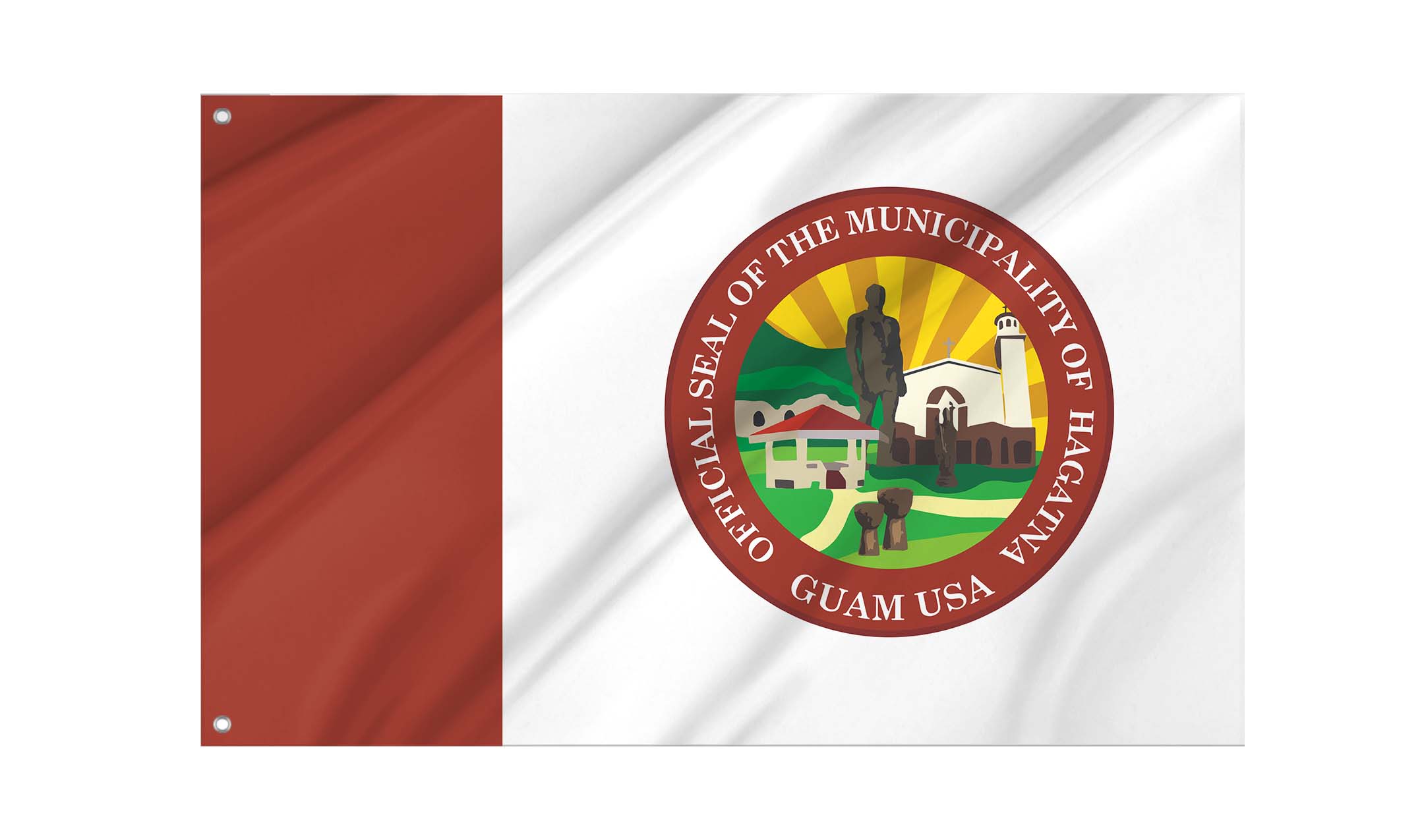 Hagåtña Flag for Indoor & Outdoor Use