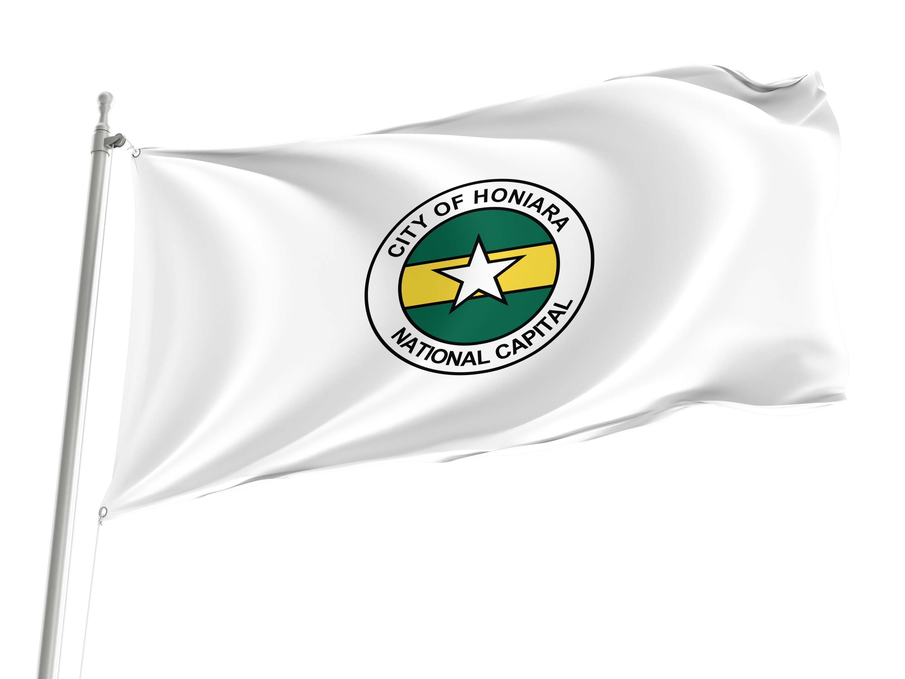 Honiara Flag for Indoor & Outdoor Use