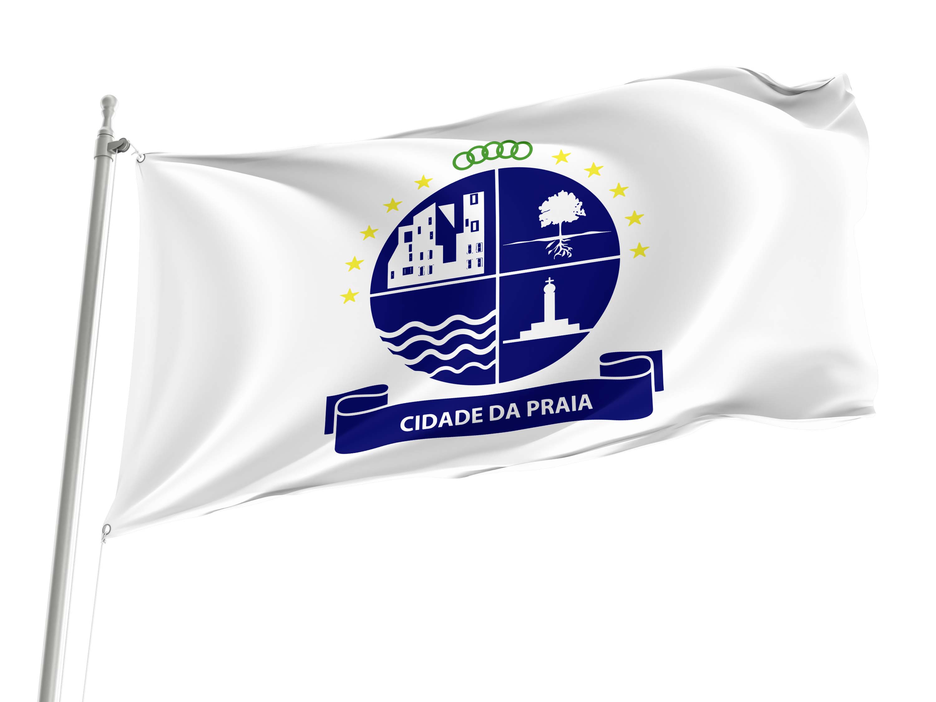 Praia Flag for Indoor & Outdoor Use