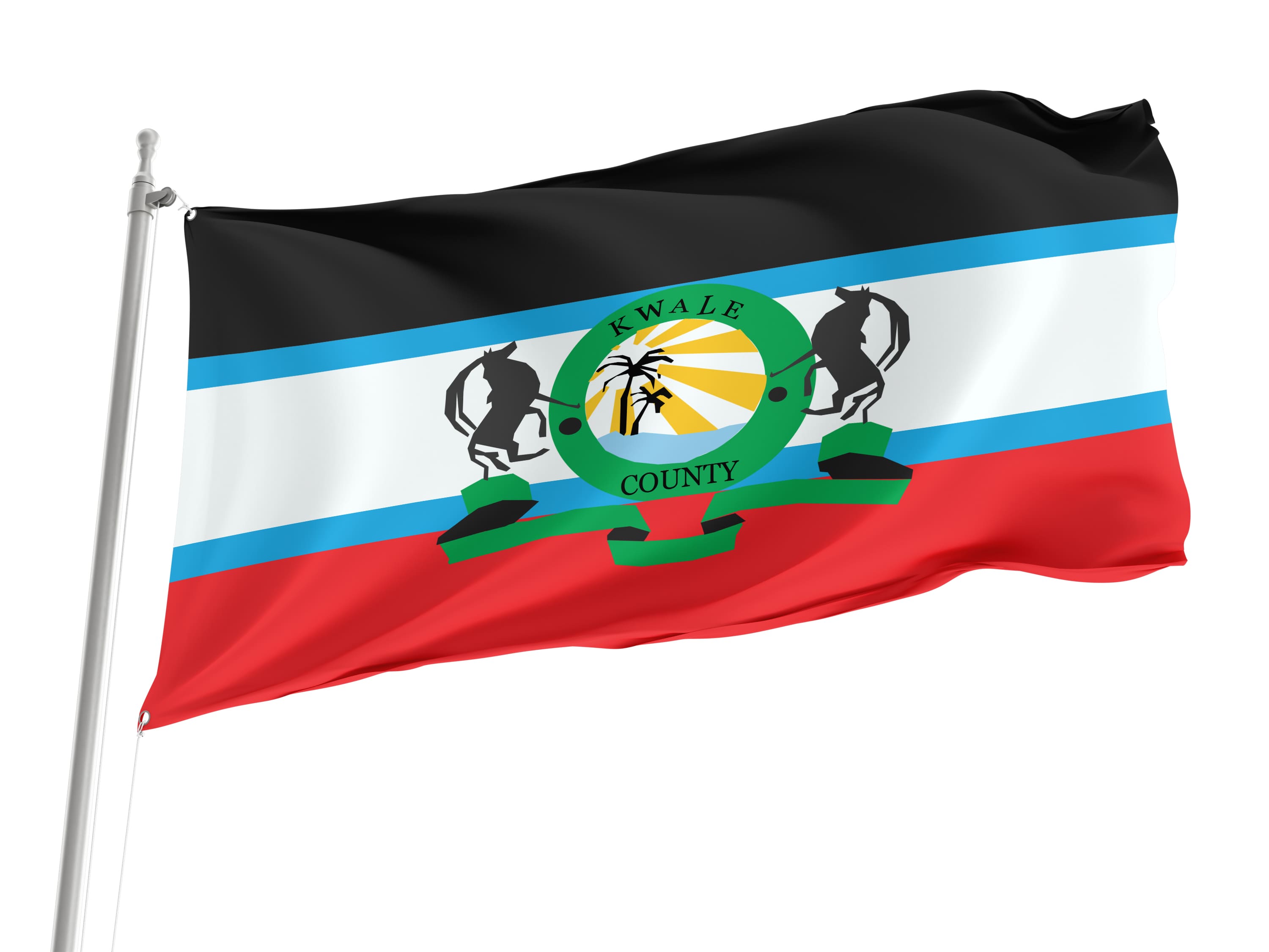 Kwale County Flag for Indoor & Outdoor Use