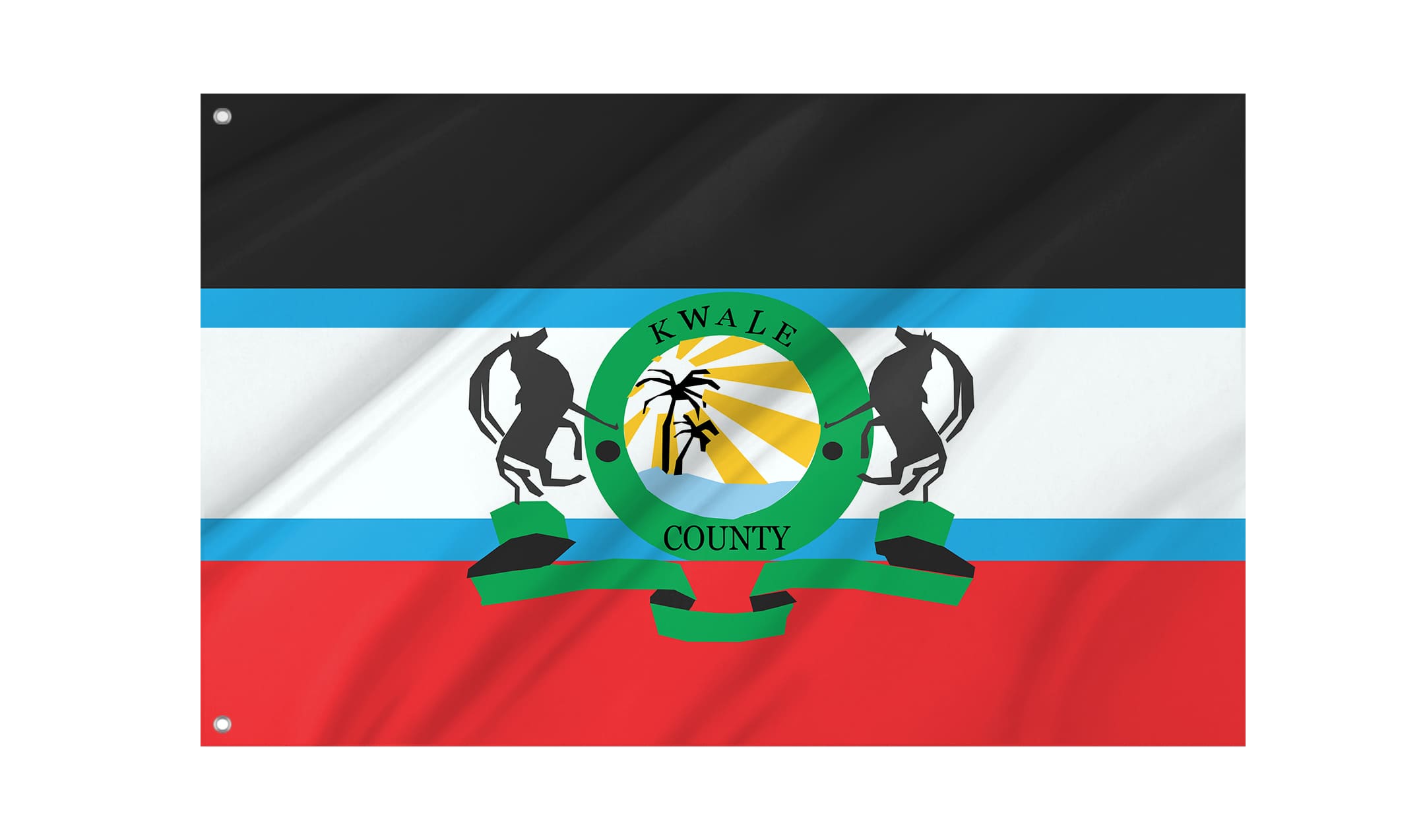 Kwale County Flag for Indoor & Outdoor Use