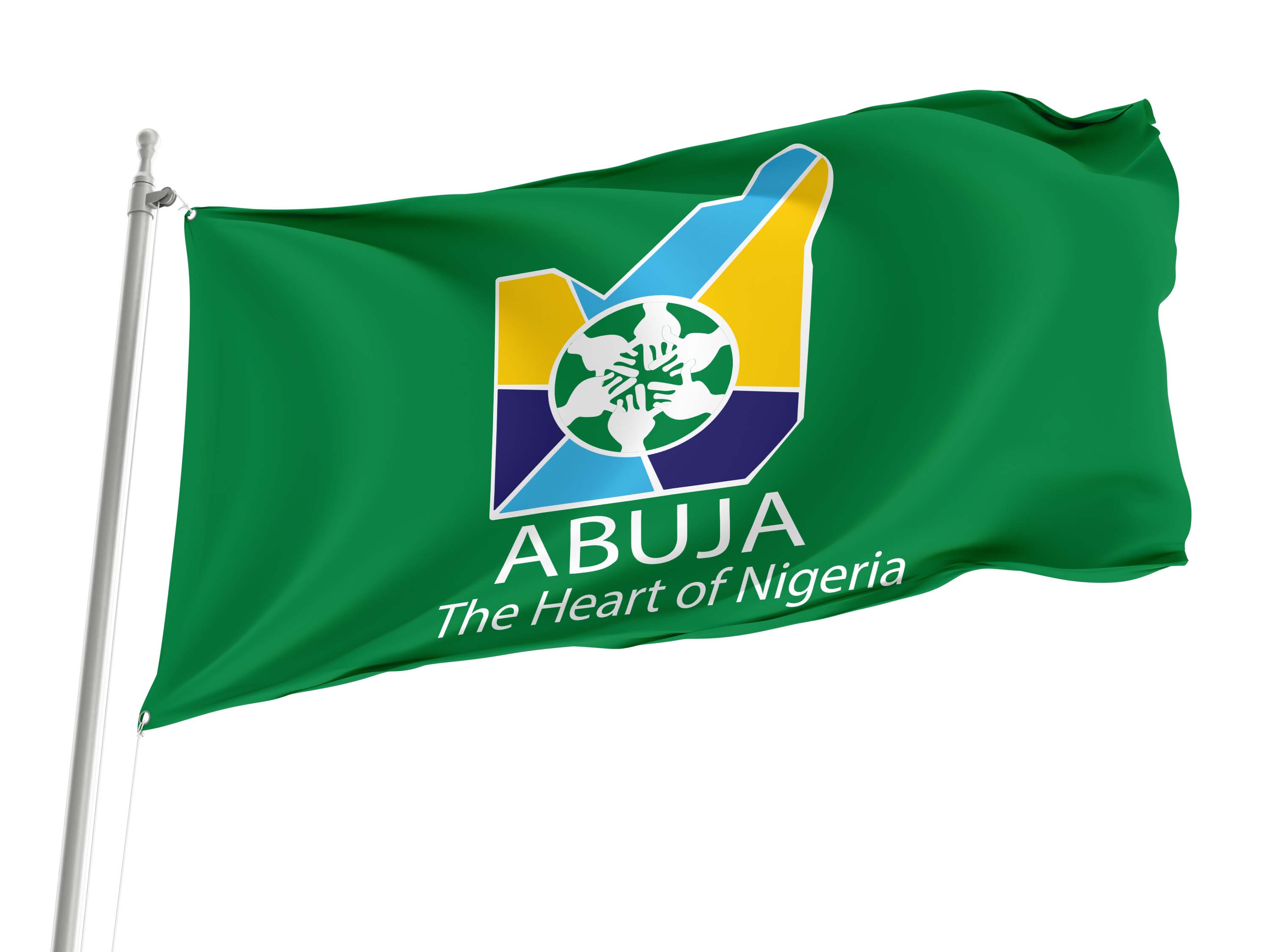 Abuja Flag for Indoor & Outdoor Use