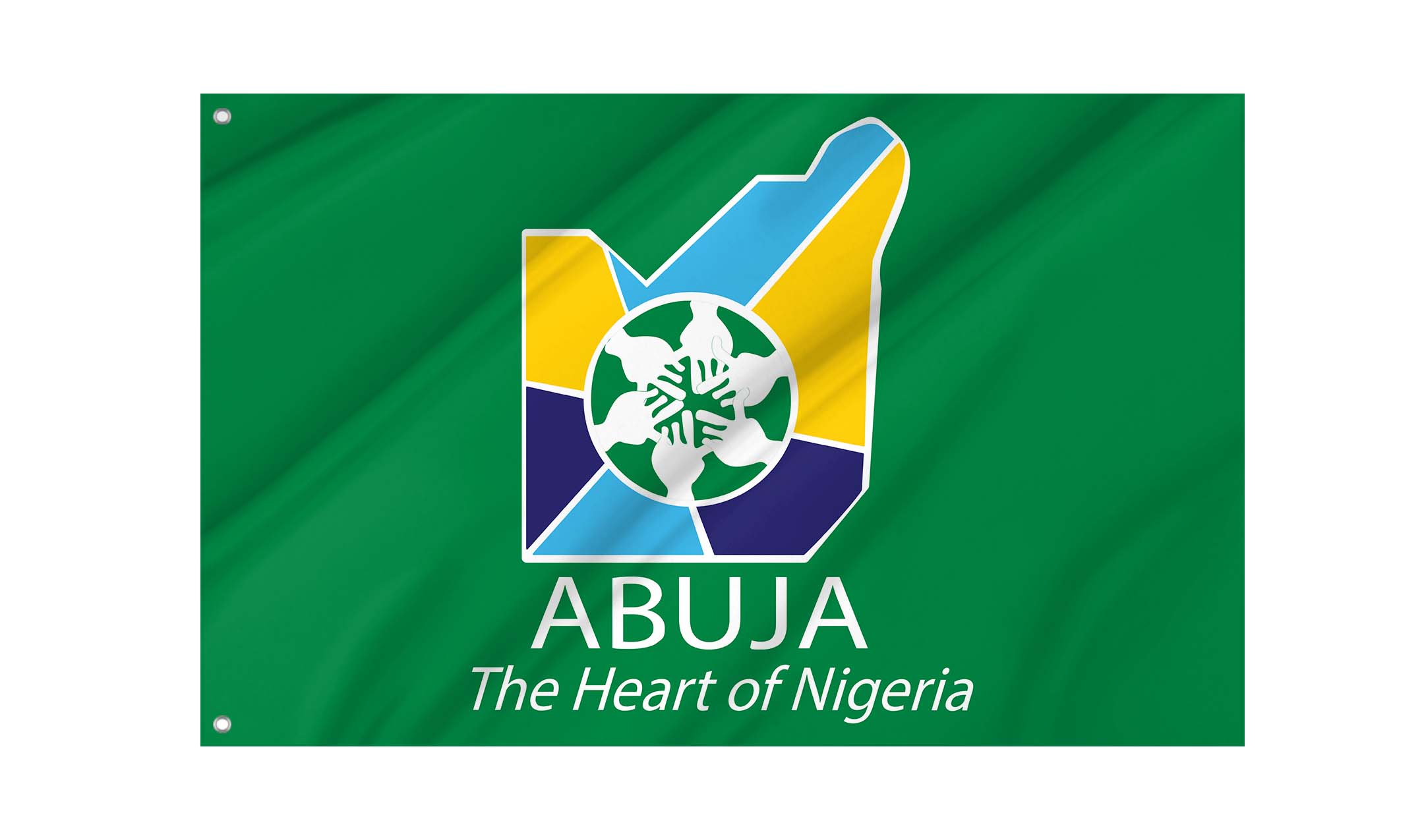 Abuja Flag for Indoor & Outdoor Use