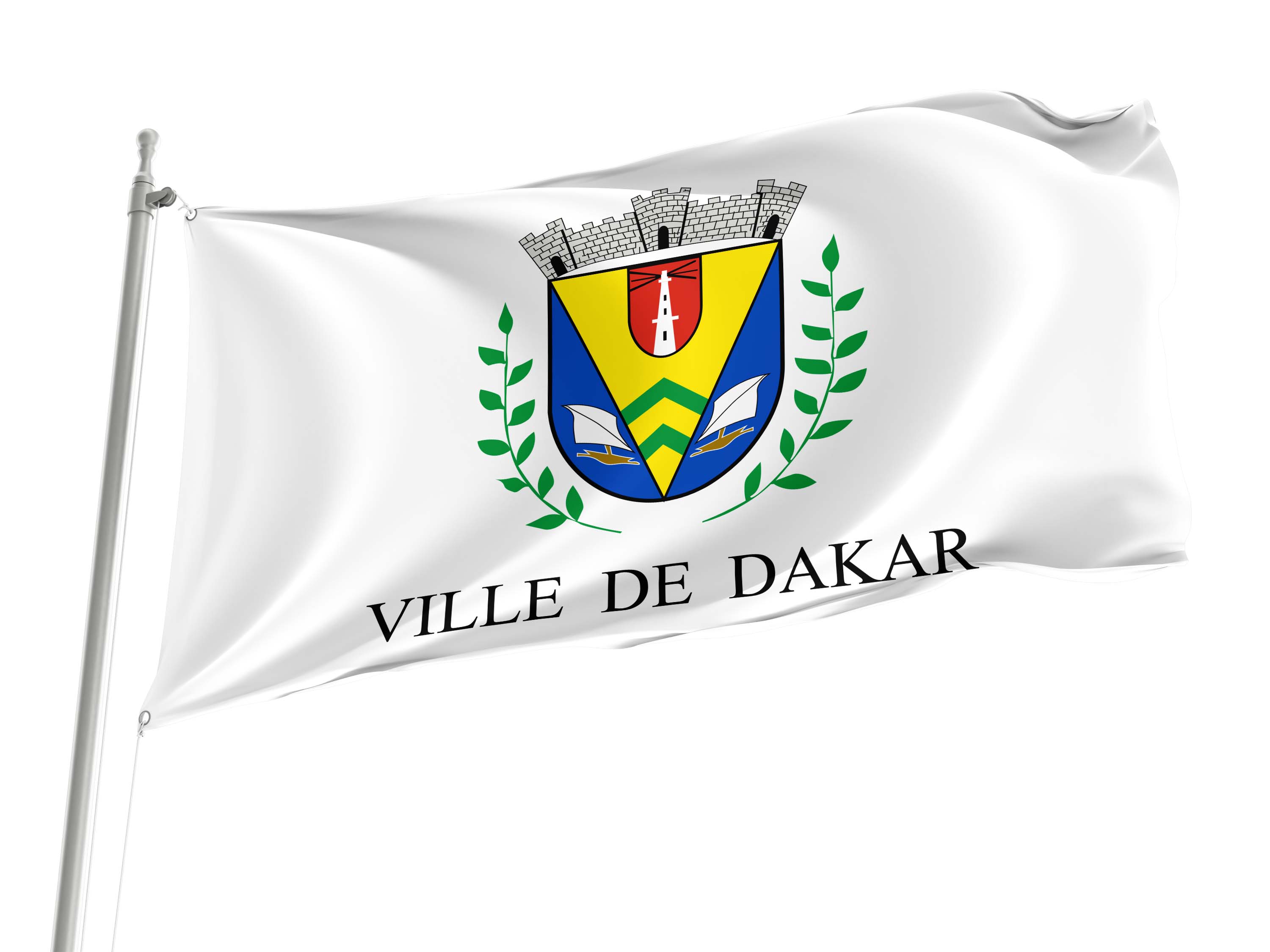 Dakar Flag for Indoor & Outdoor Use