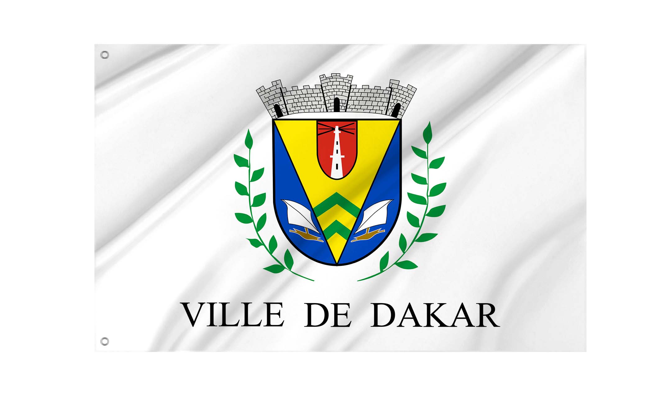 Dakar Flag for Indoor & Outdoor Use