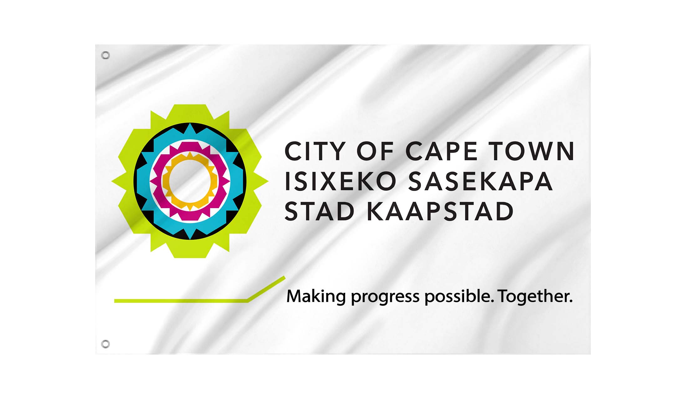 Cape Town Capital City Flag for Indoor & Outdoor Use