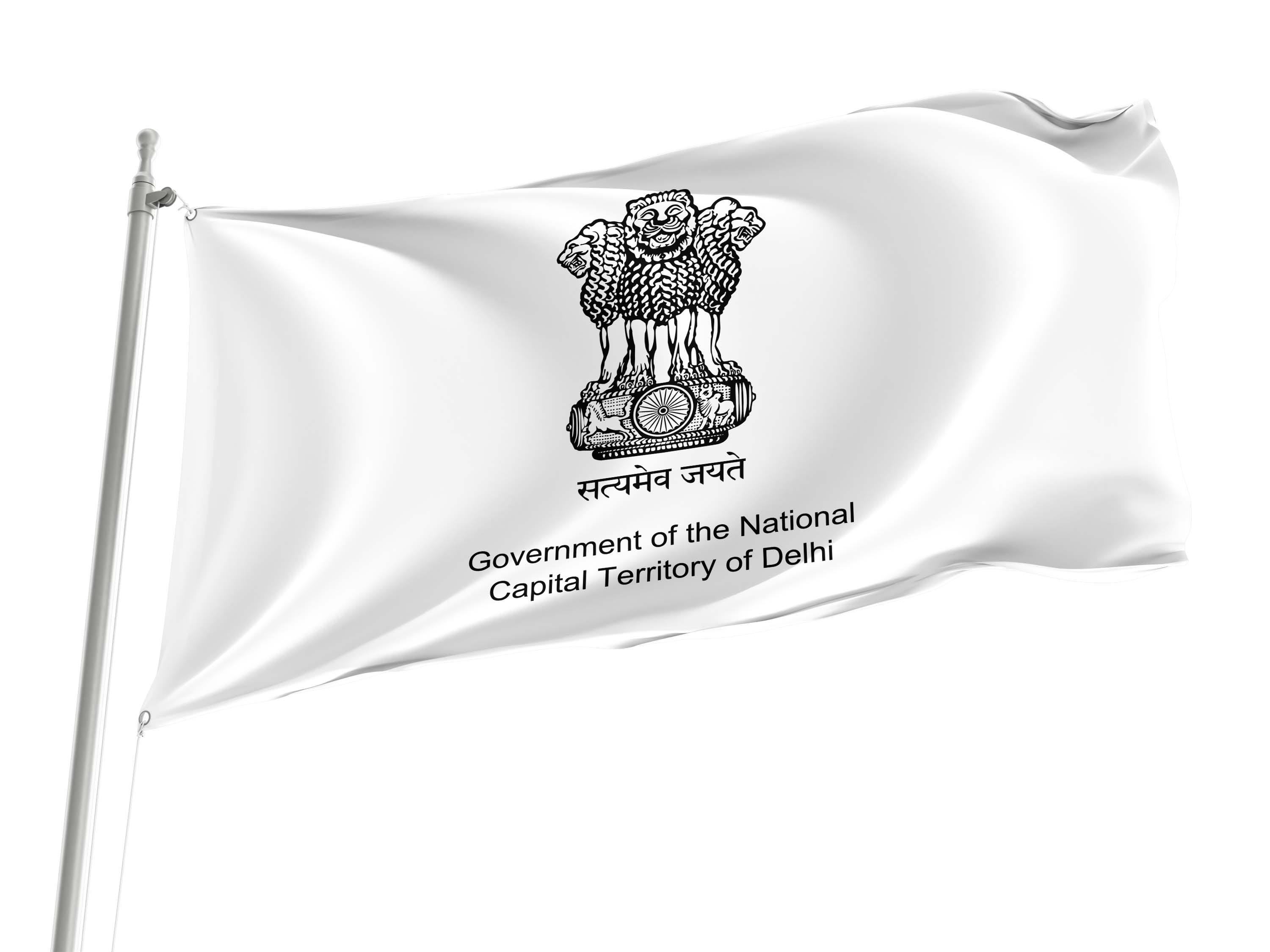 New Delhi Capital City Flag for Indoor & Outdoor Use