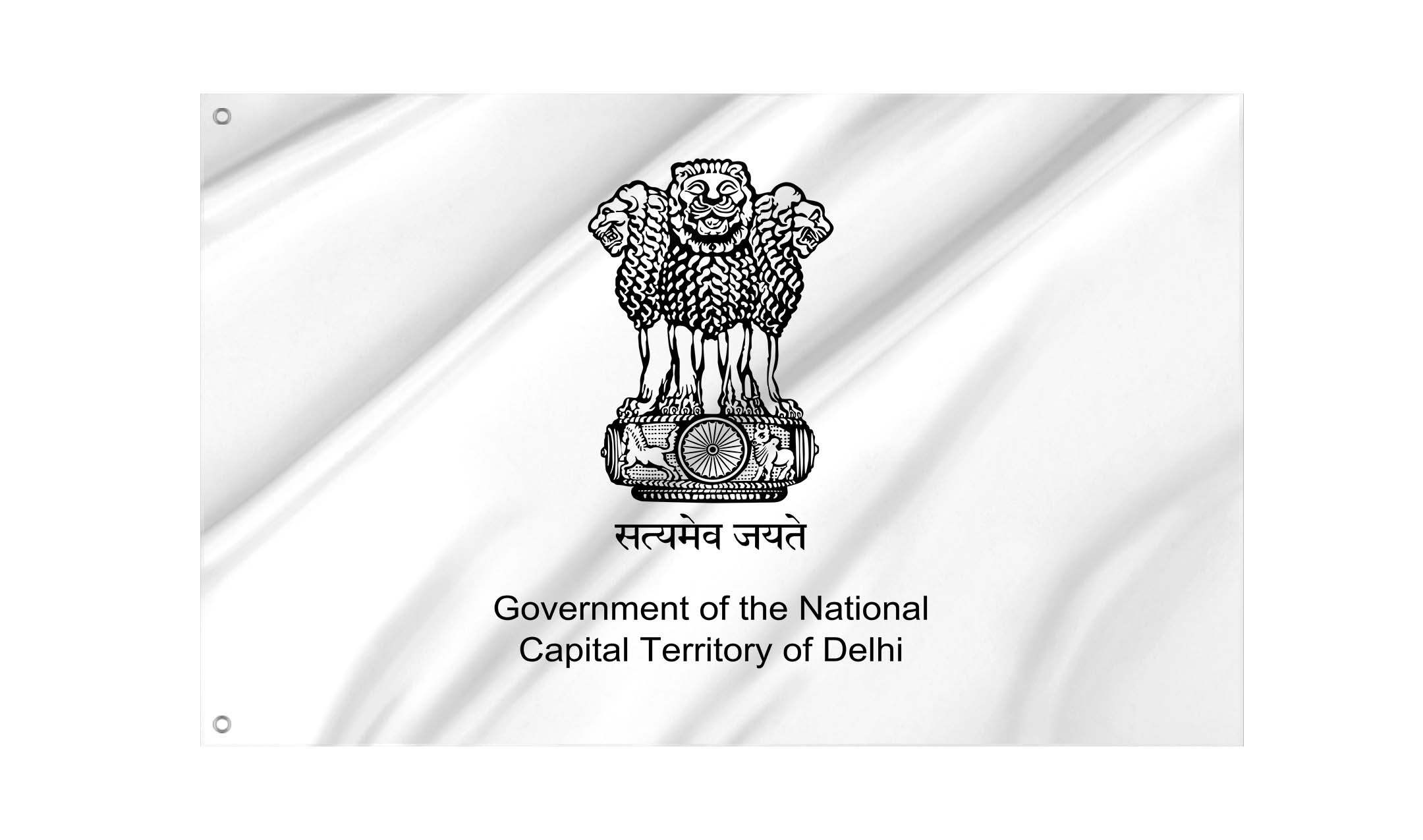 New Delhi Capital City Flag for Indoor & Outdoor Use