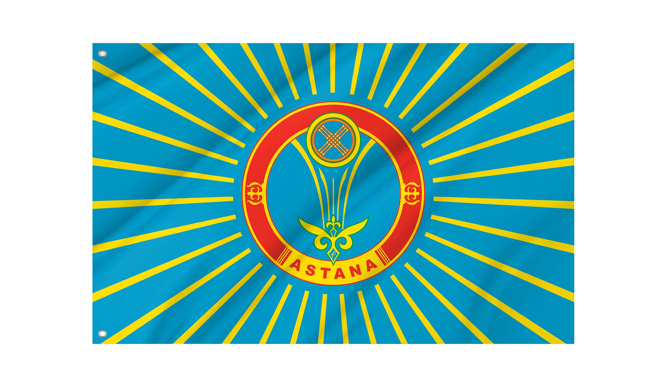 Astana Flag for Indoor & Outdoor Use