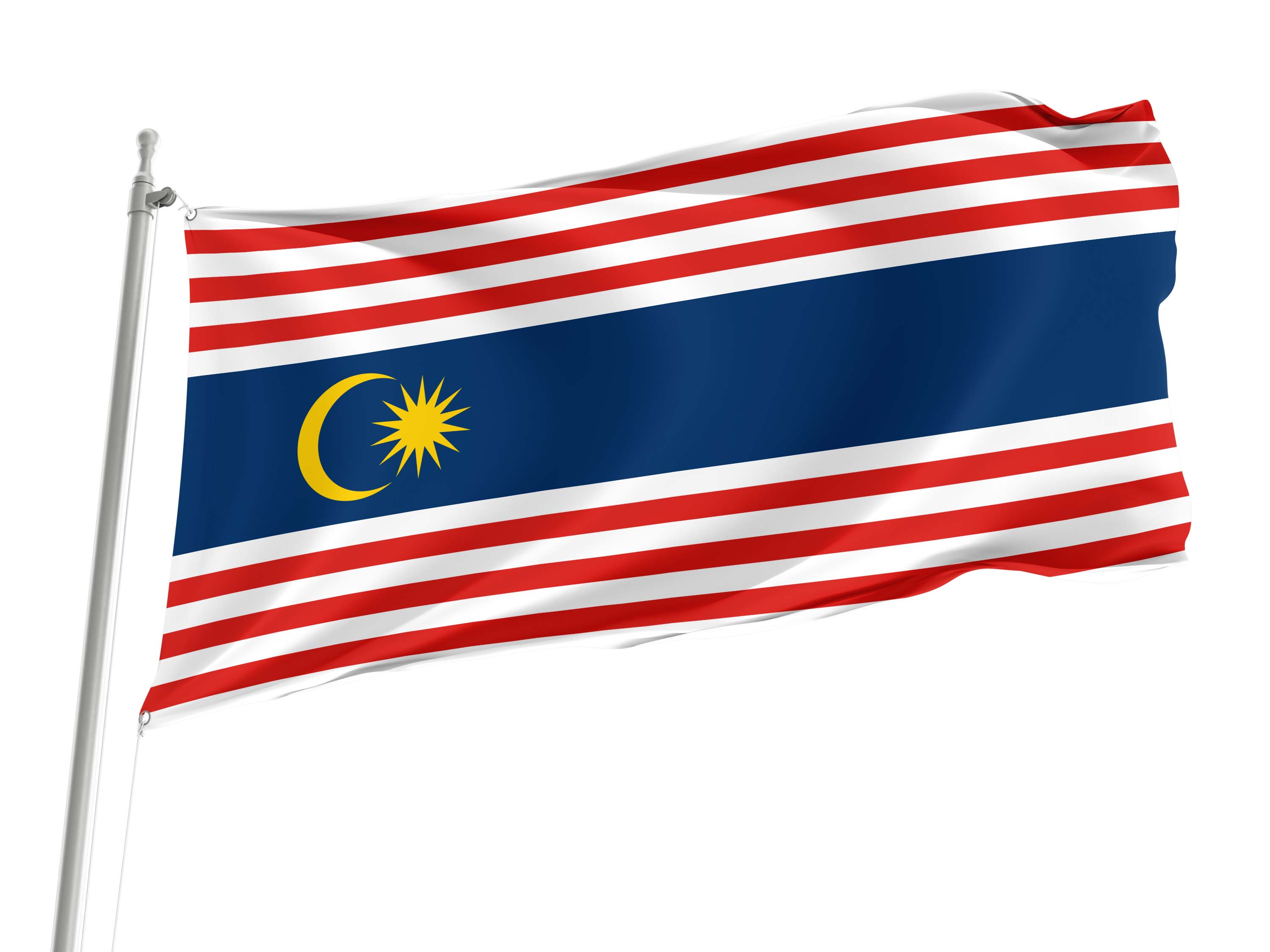 Kuala Lumpur Flag for Indoor & Outdoor Use