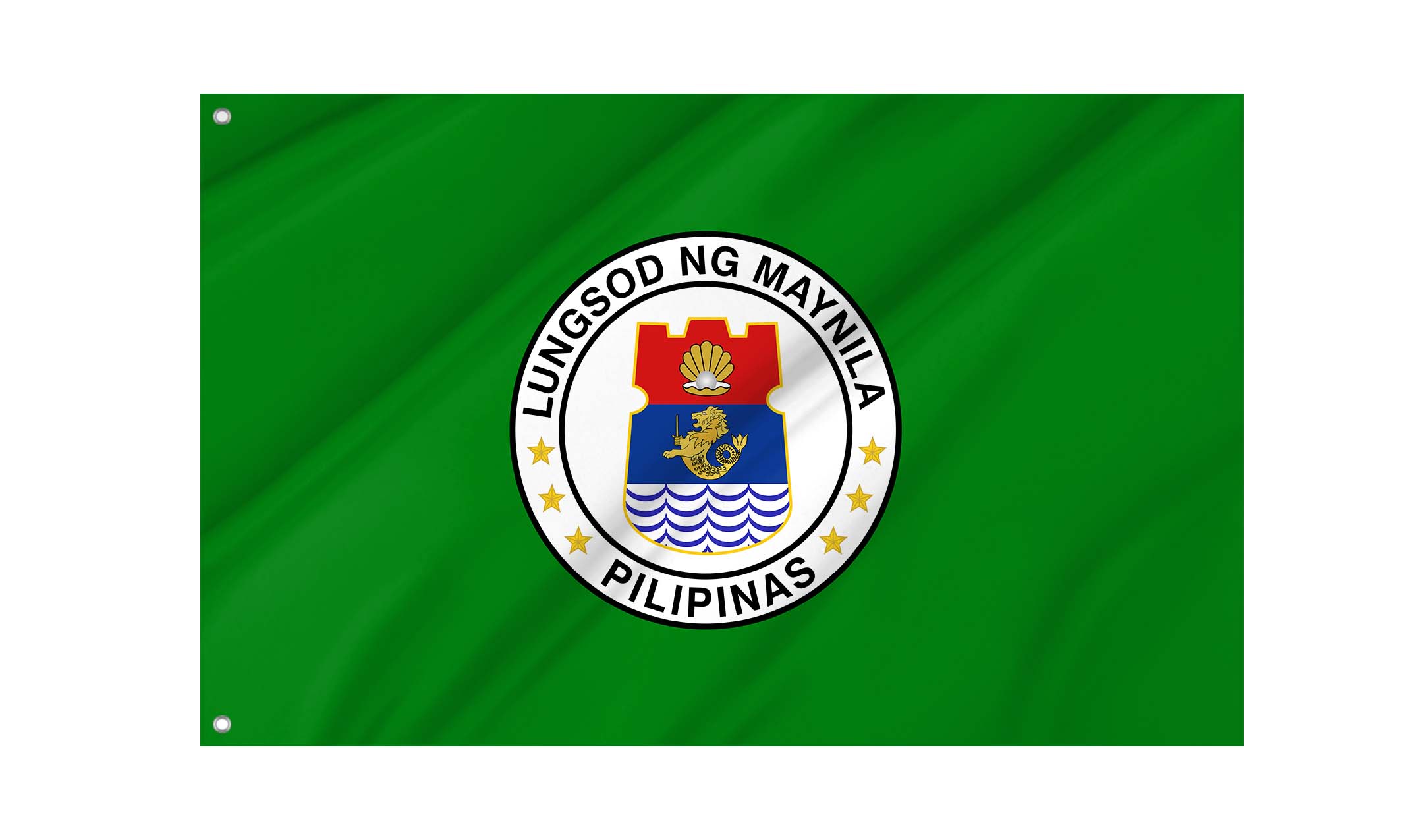 Manila Capital City Flag for Indoor & Outdoor Use