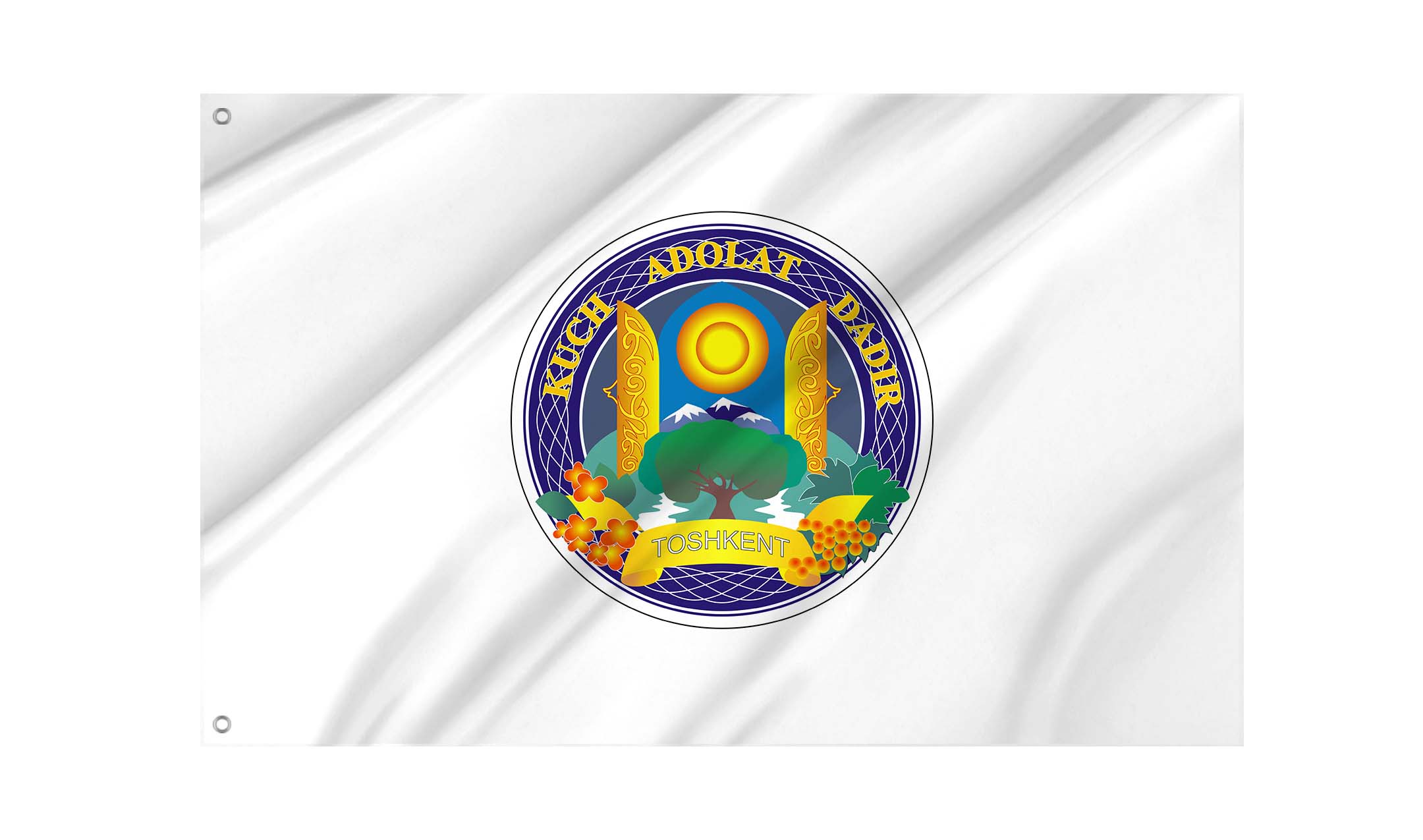 Tashkent Flag for Indoor & Outdoor Use