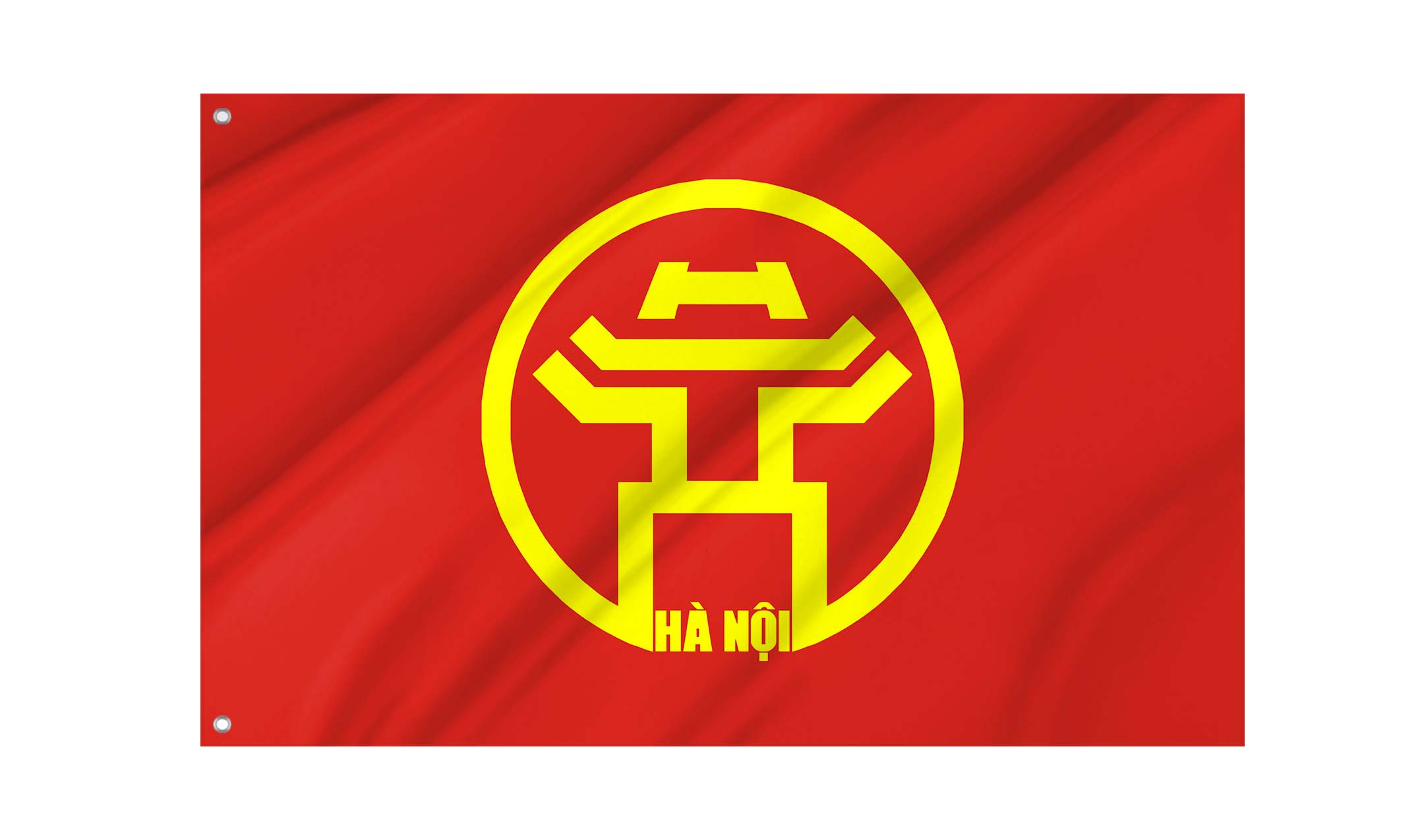 Hanoi Capital City Flag for Indoor & Outdoor Use
