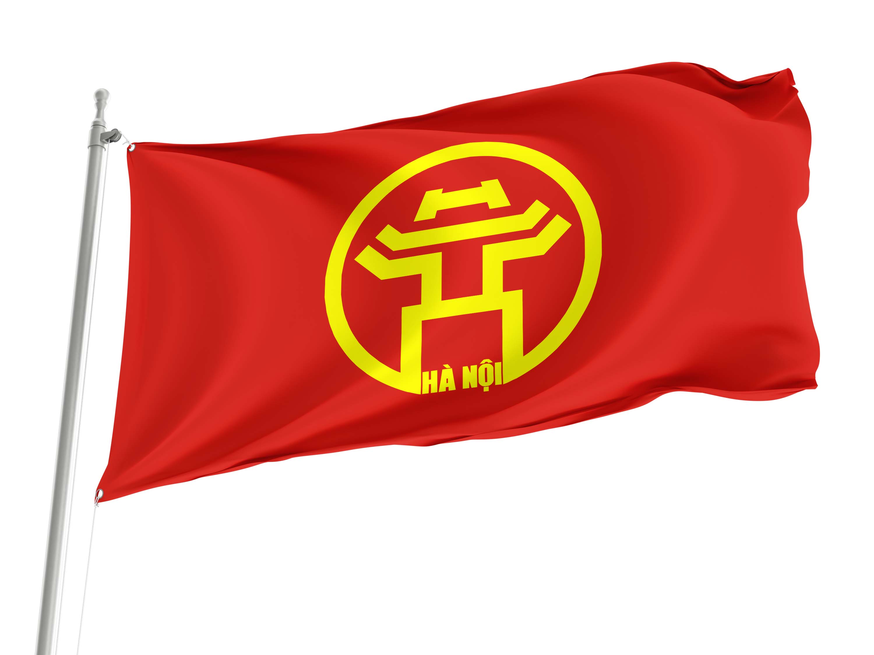 Hanoi Capital City Flag for Indoor & Outdoor Use