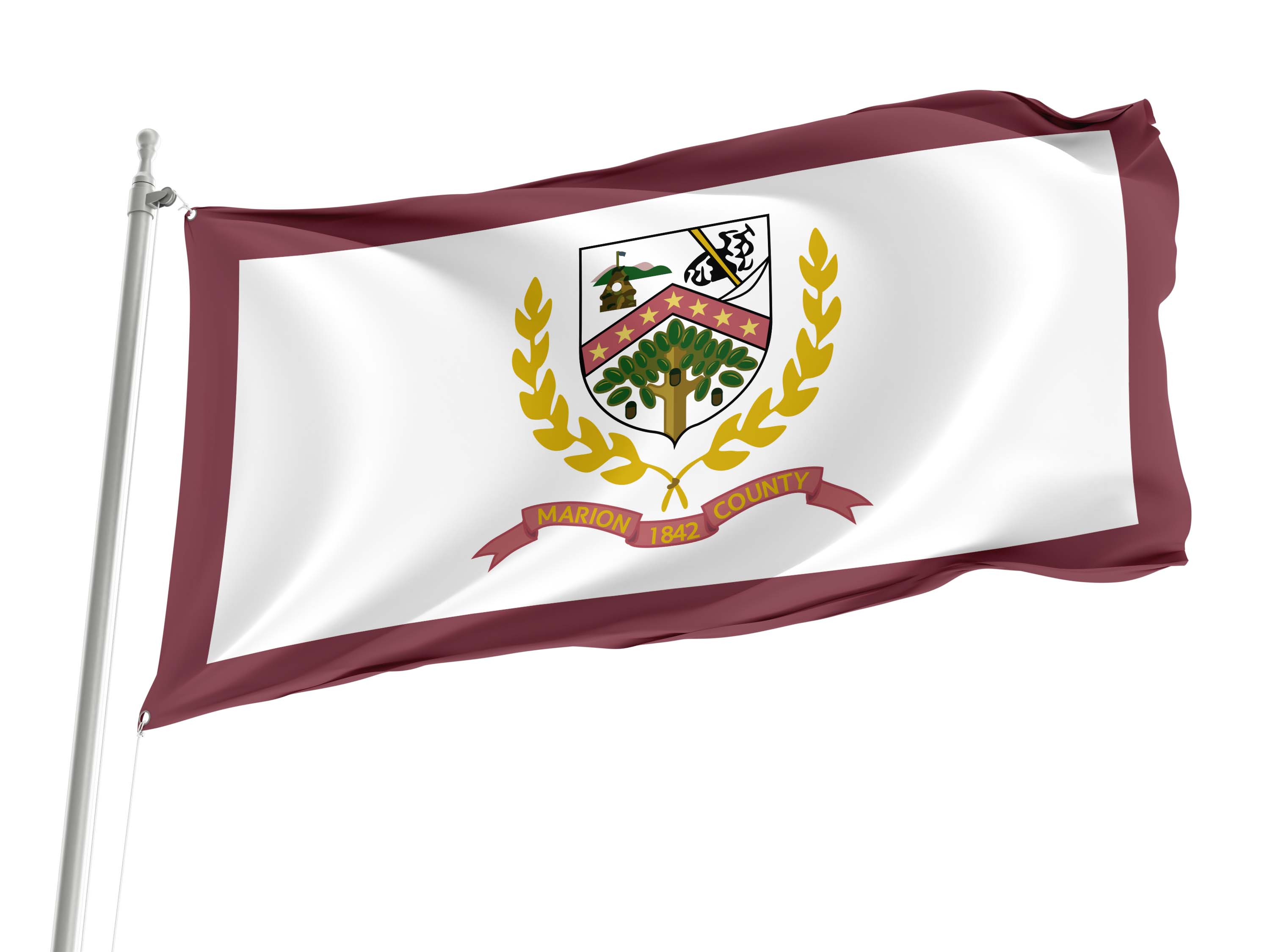 Marion County, West Virginia Flag for Indoor & Outdoor Use