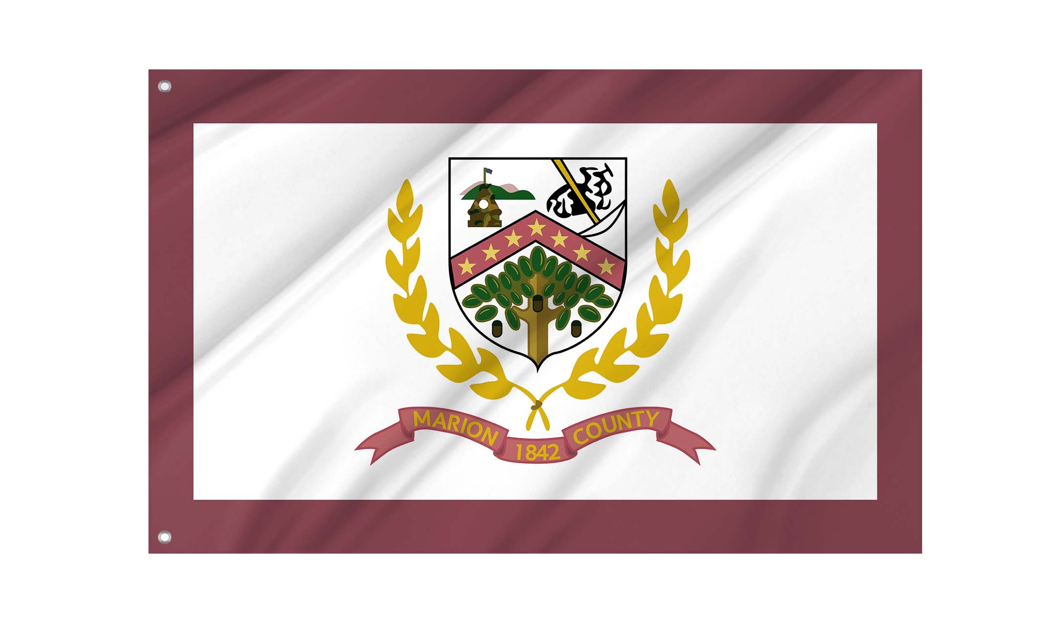 Marion County, West Virginia Flag for Indoor & Outdoor Use