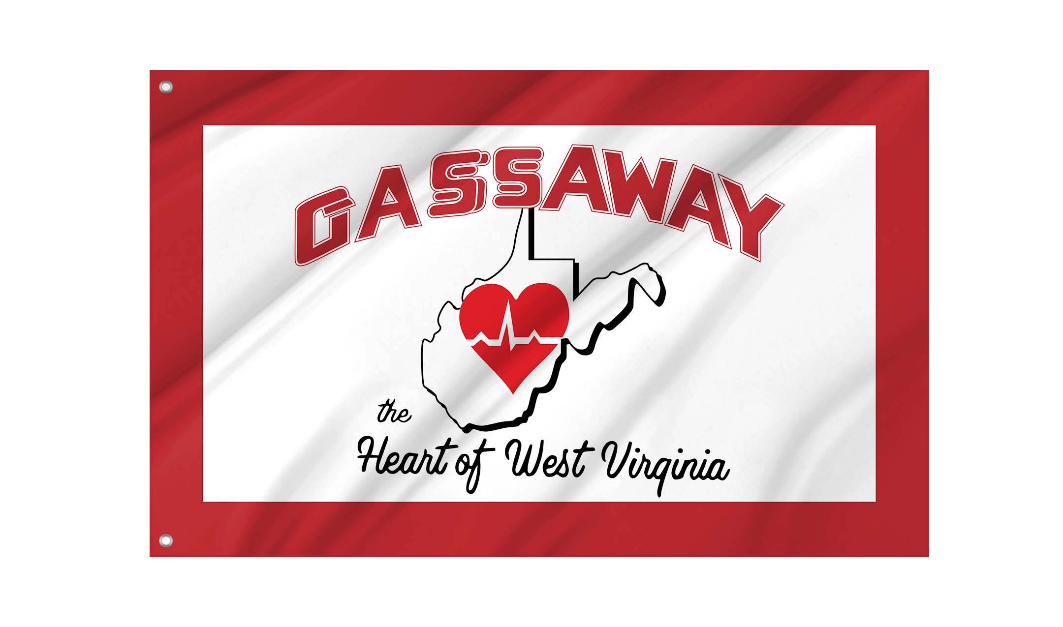 Gassaway Flag for Indoor & Outdoor Use