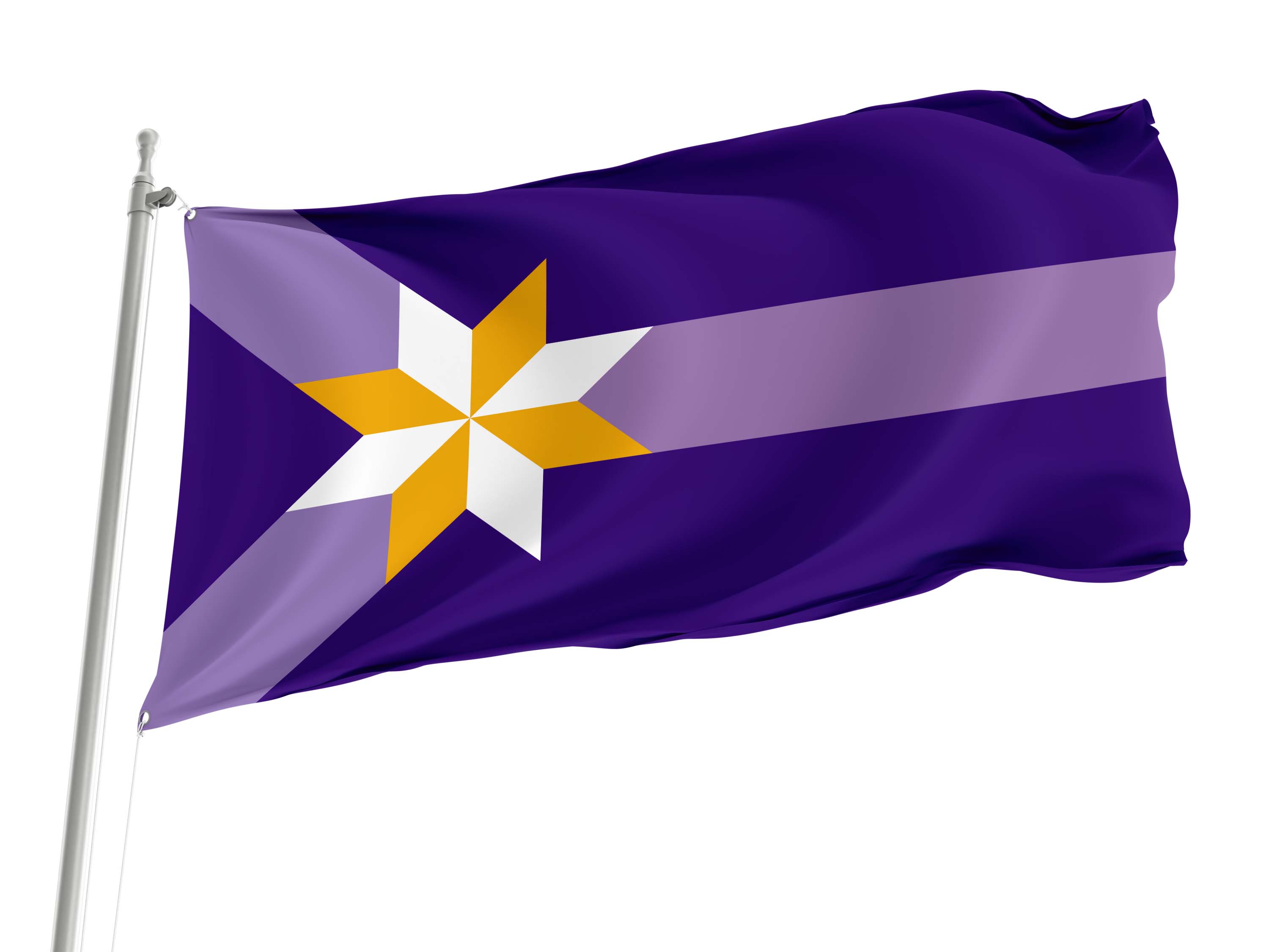 Gilbert, West Virginia Flag for Indoor & Outdoor Use